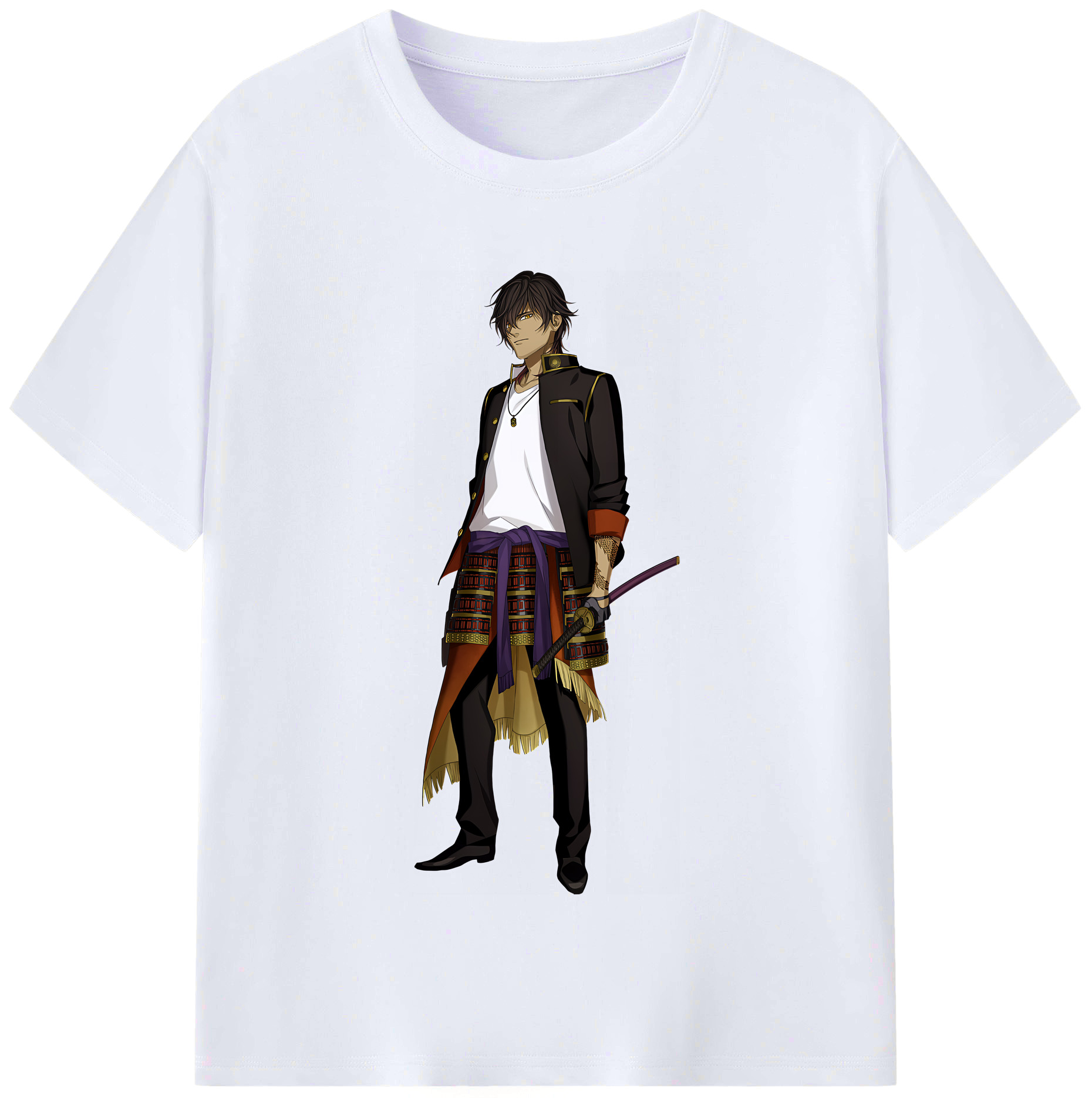 （画像用） 刀剣乱舞 Touken Ranbu レディースカジュアルプリントTシャツ（綿100％）