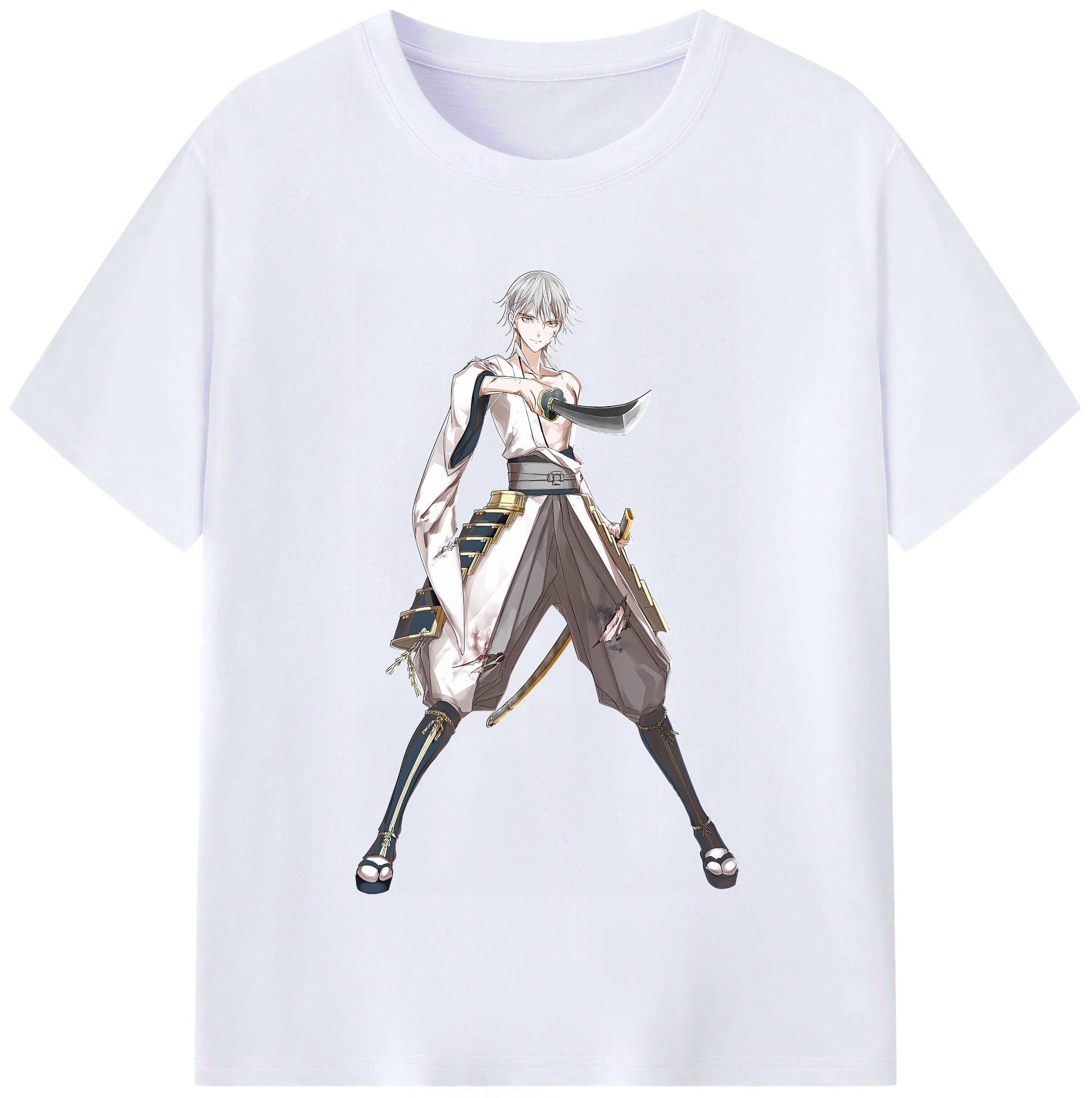 （画像用） 刀剣乱舞 Touken Ranbu レディースカジュアルプリントTシャツ（綿100％）