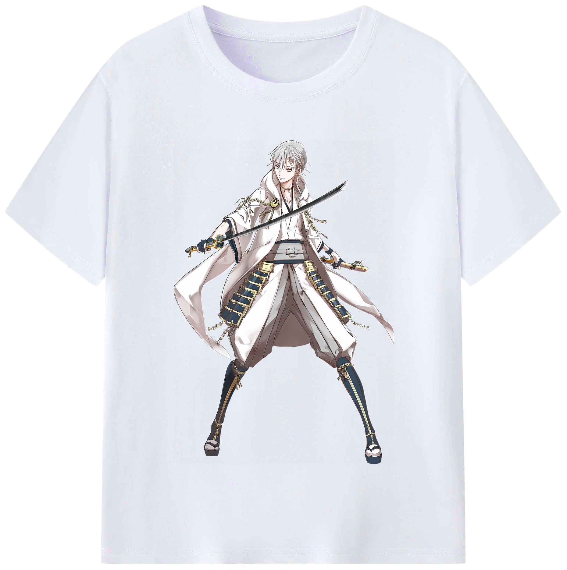（画像用） 刀剣乱舞 Touken Ranbu レディースカジュアルプリントTシャツ（綿100％）
