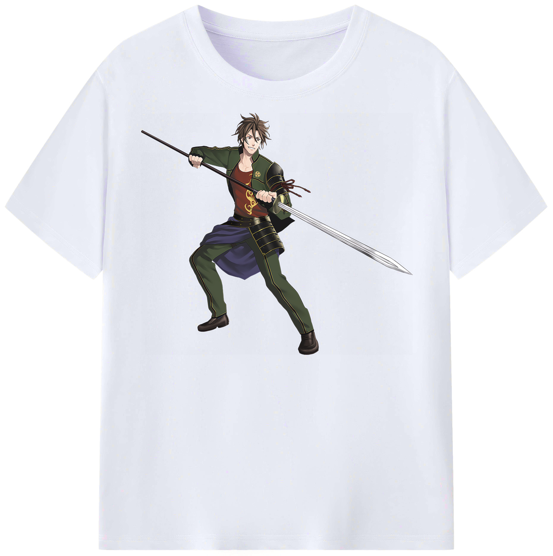 （画像用） 刀剣乱舞 Touken Ranbu レディースカジュアルプリントTシャツ（綿100％）