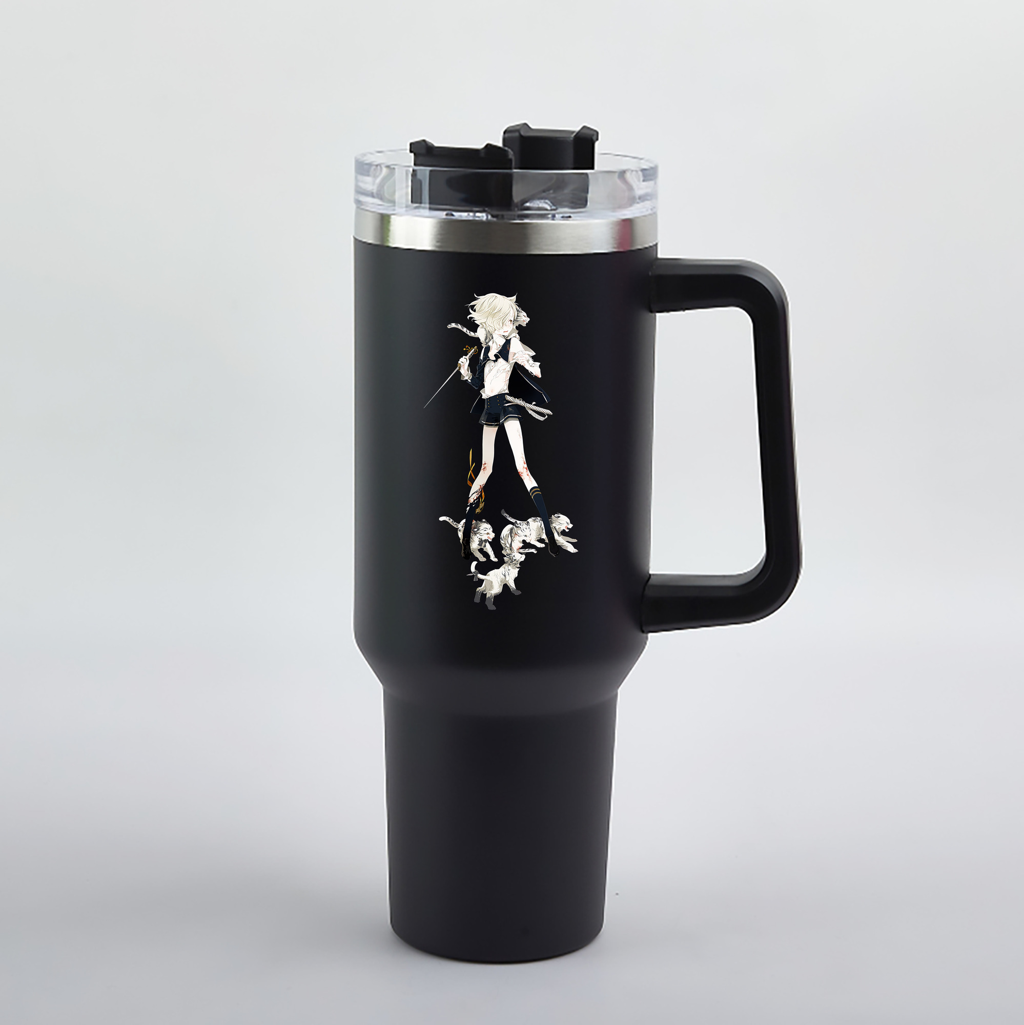 （画像用） 刀剣乱舞 Touken Ranbu 1200mL車用タンブラー（カラープリント）