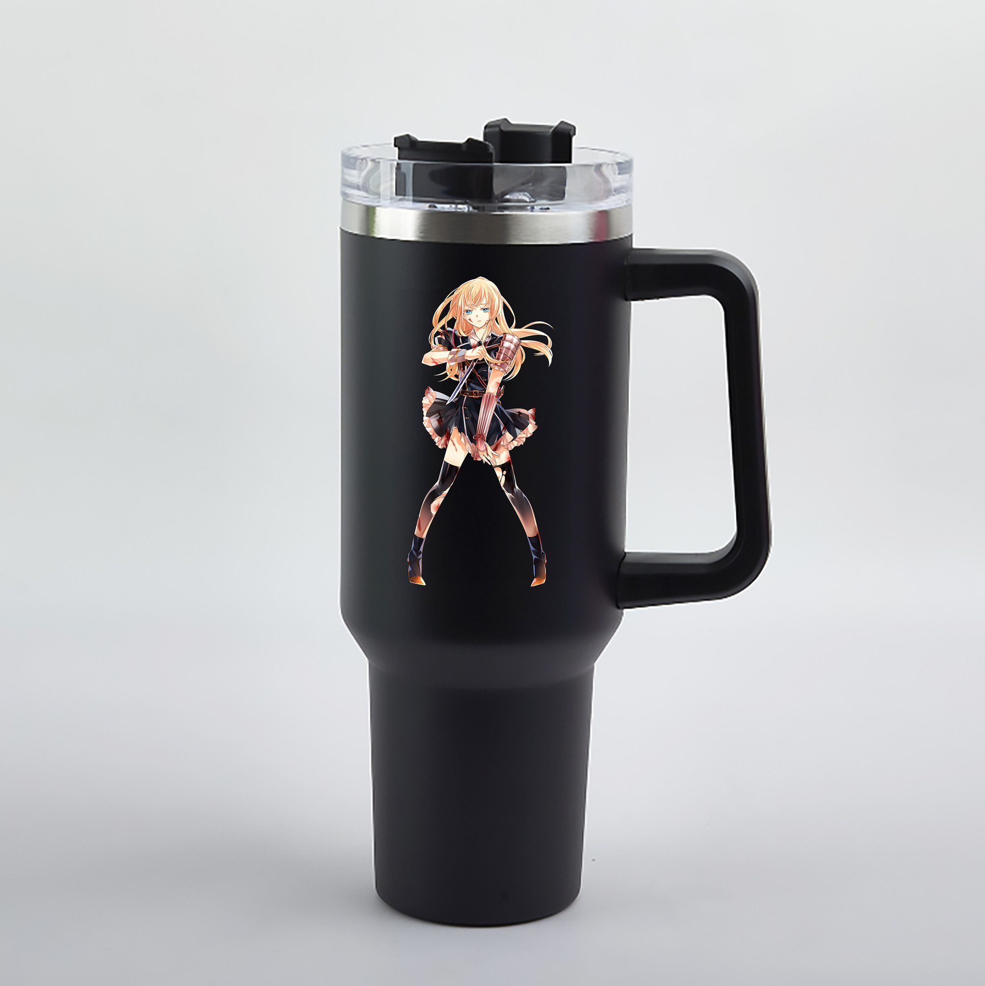 （画像用） 刀剣乱舞 Touken Ranbu 1200mL車用タンブラー（カラープリント）
