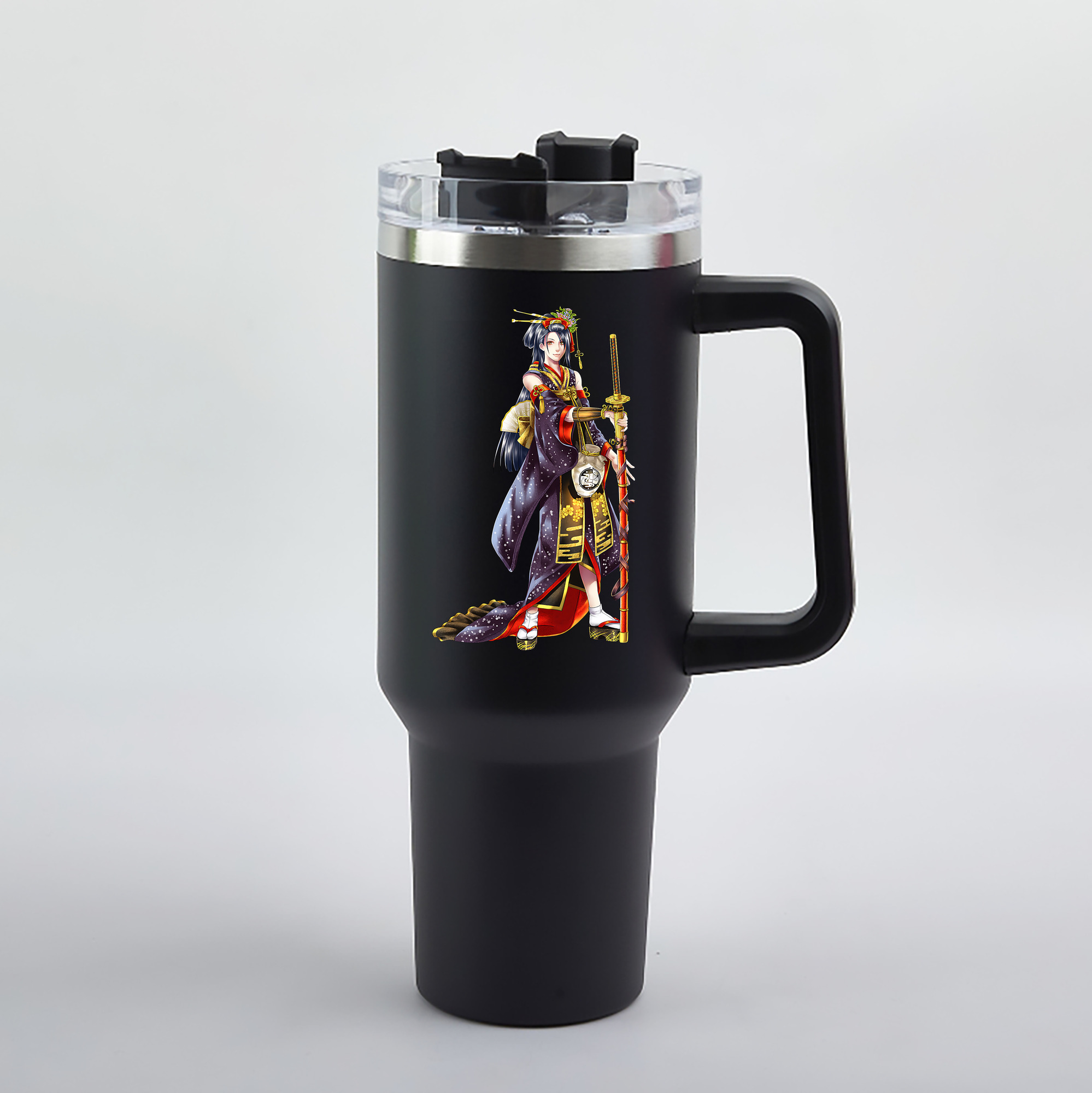 （画像用） 刀剣乱舞 Touken Ranbu 1200mL車用タンブラー（カラープリント）