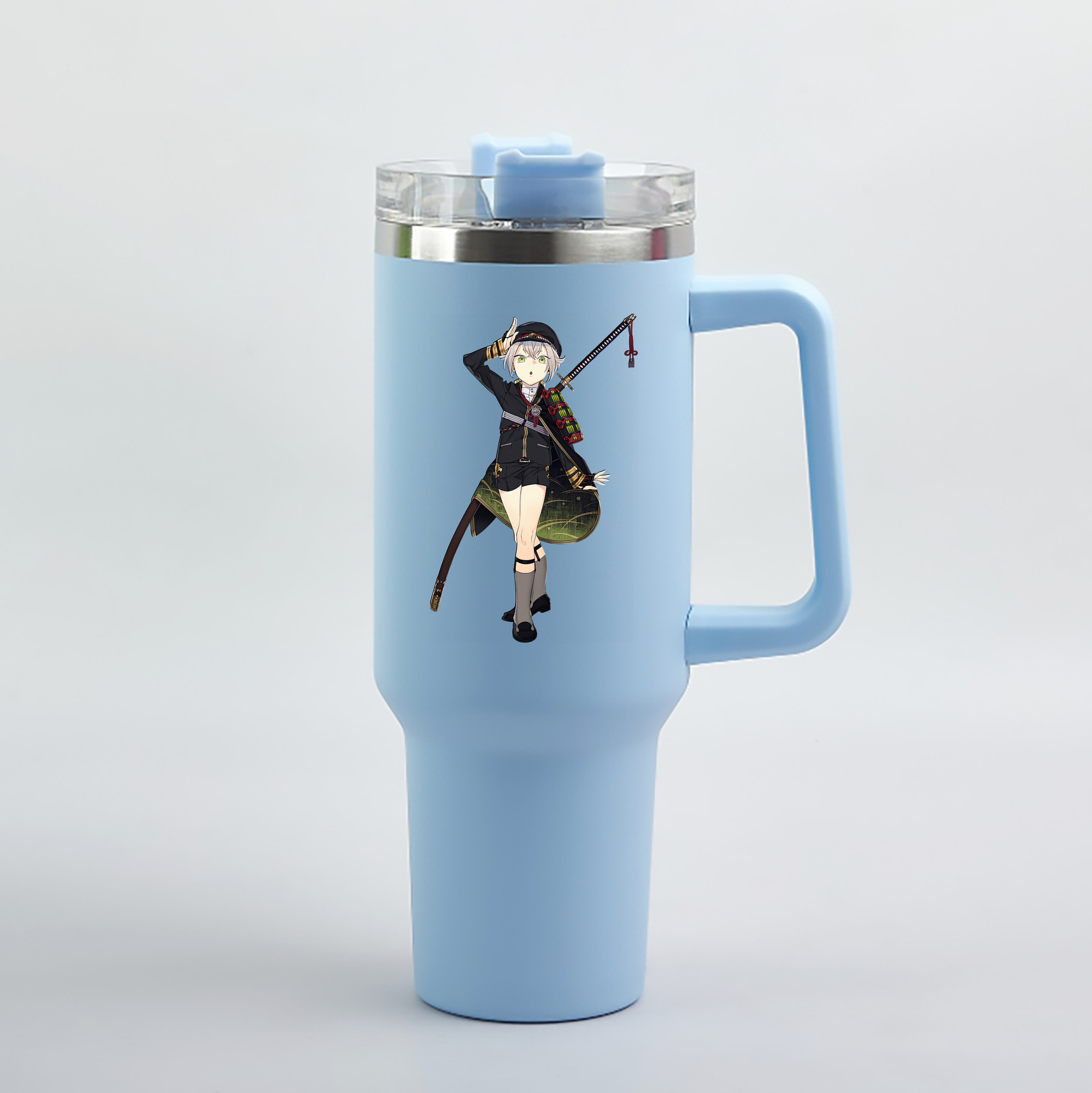 （画像用） 刀剣乱舞 Touken Ranbu 1200mL車用タンブラー（カラープリント）