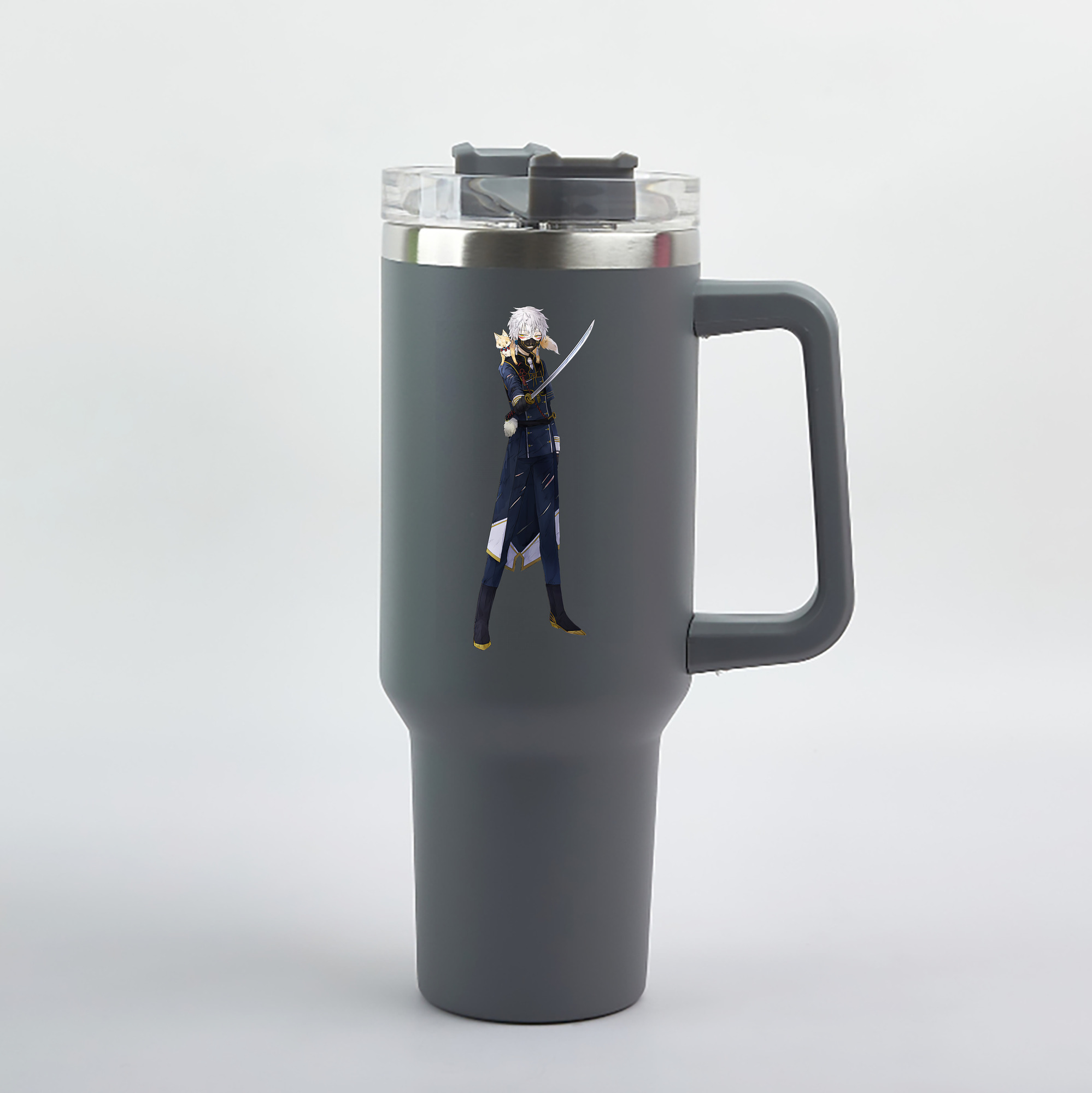 （画像用） 刀剣乱舞 Touken Ranbu 1200mL車用タンブラー（カラープリント）