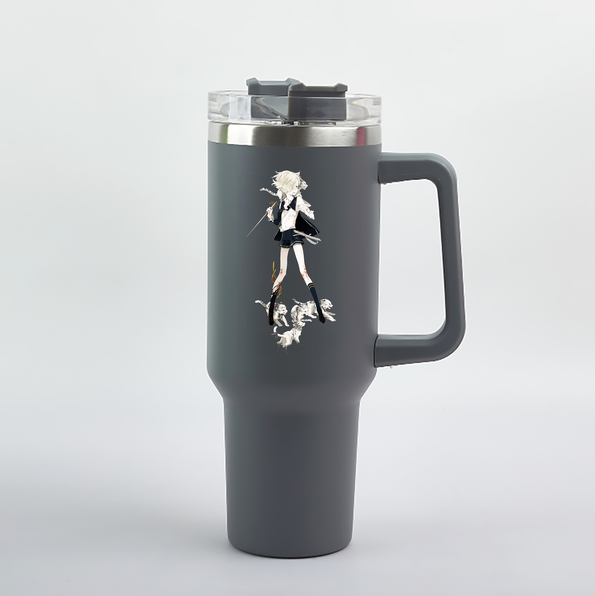 （画像用） 刀剣乱舞 Touken Ranbu 1200mL車用タンブラー（カラープリント）
