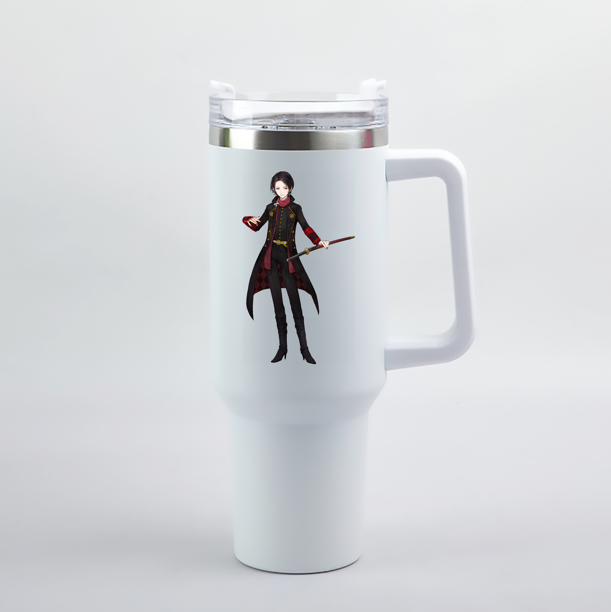 （画像用） 刀剣乱舞 Touken Ranbu 1200mL車用タンブラー（カラープリント）
