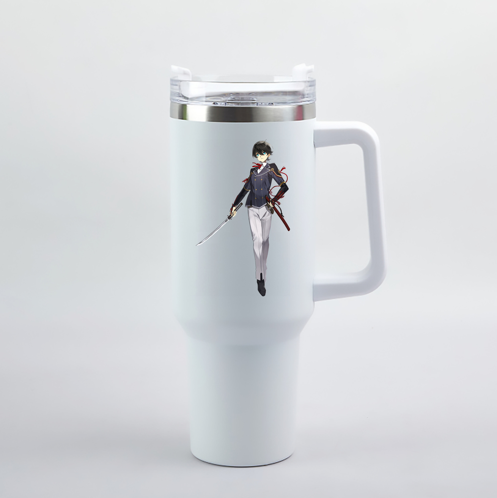 （画像用） 刀剣乱舞 Touken Ranbu 1200mL車用タンブラー（カラープリント）