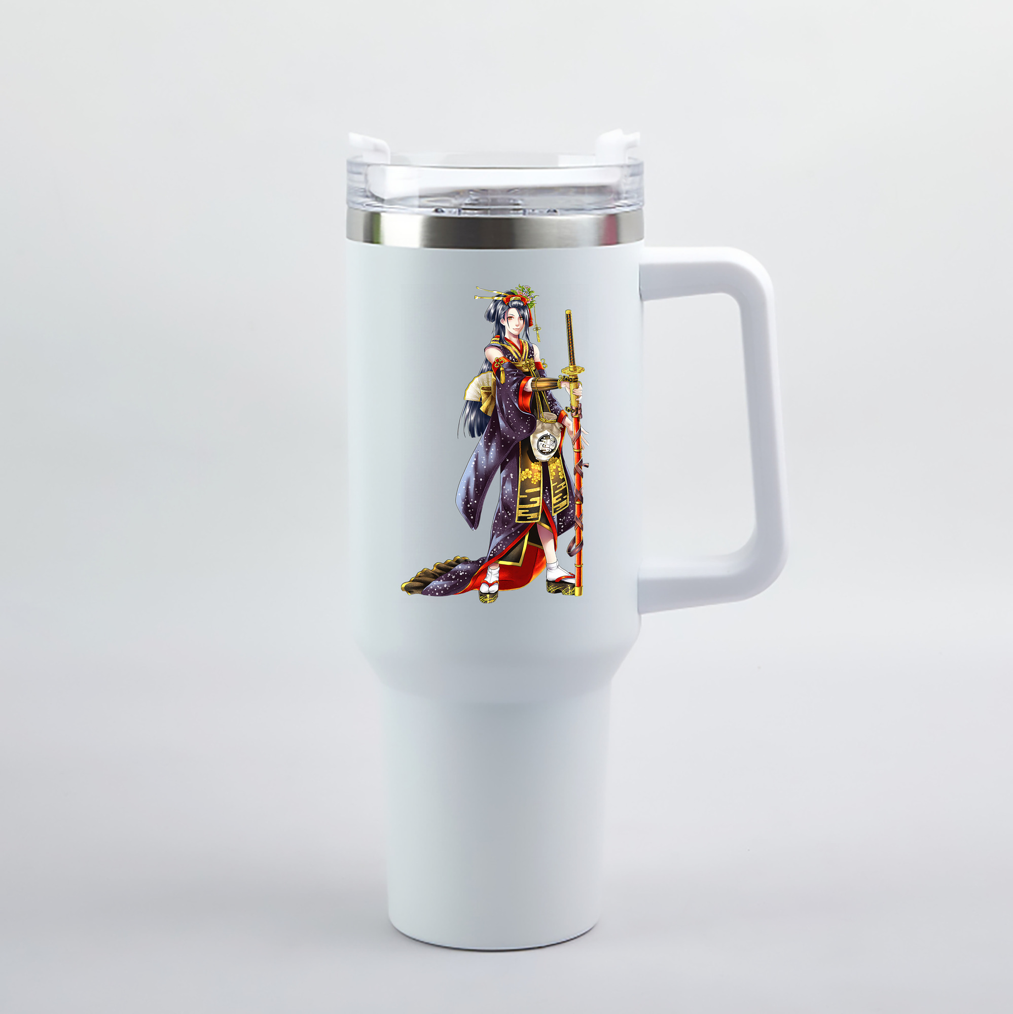 （画像用） 刀剣乱舞 Touken Ranbu 1200mL車用タンブラー（カラープリント）