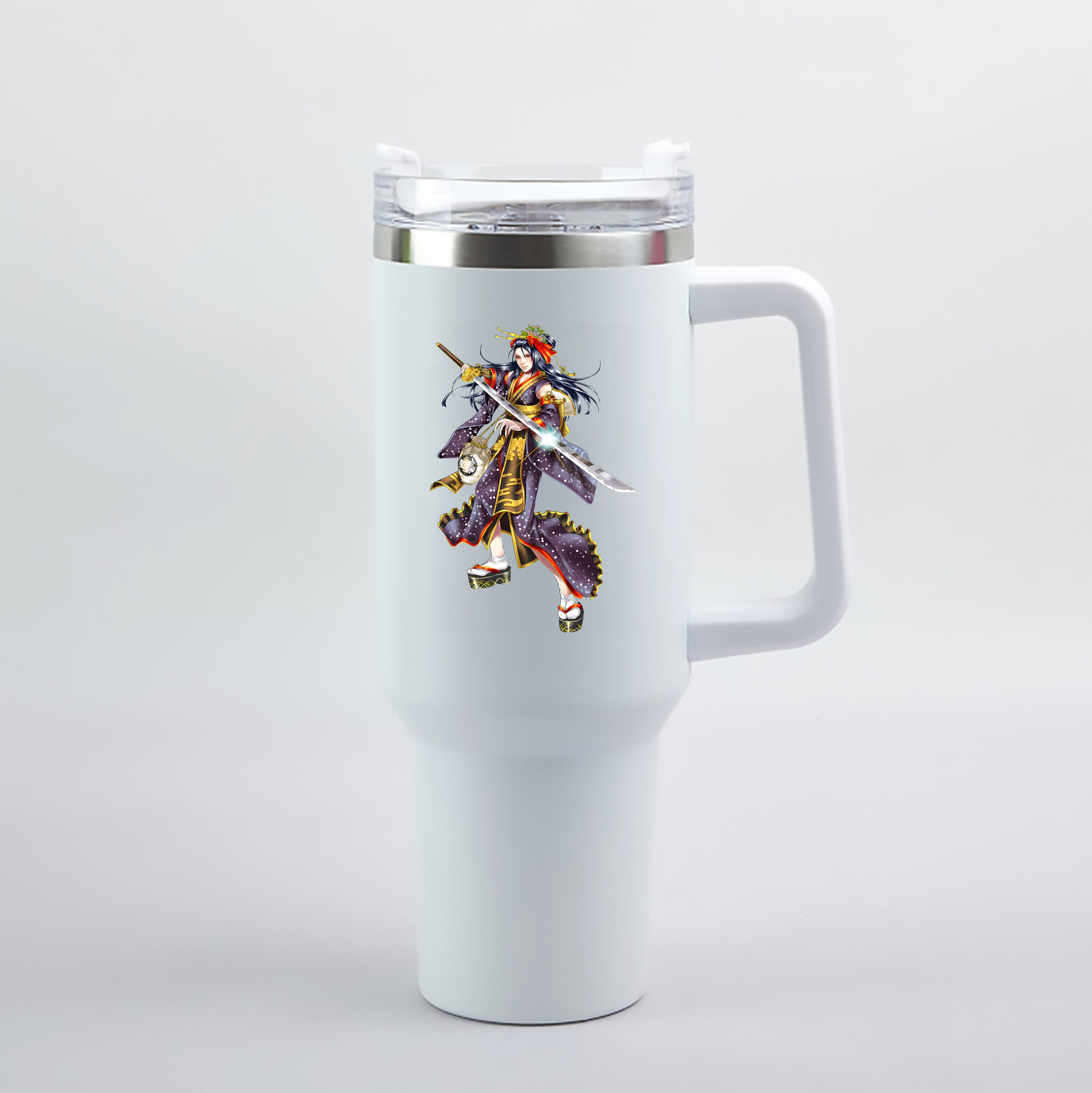 （画像用） 刀剣乱舞 Touken Ranbu 1200mL車用タンブラー（カラープリント）