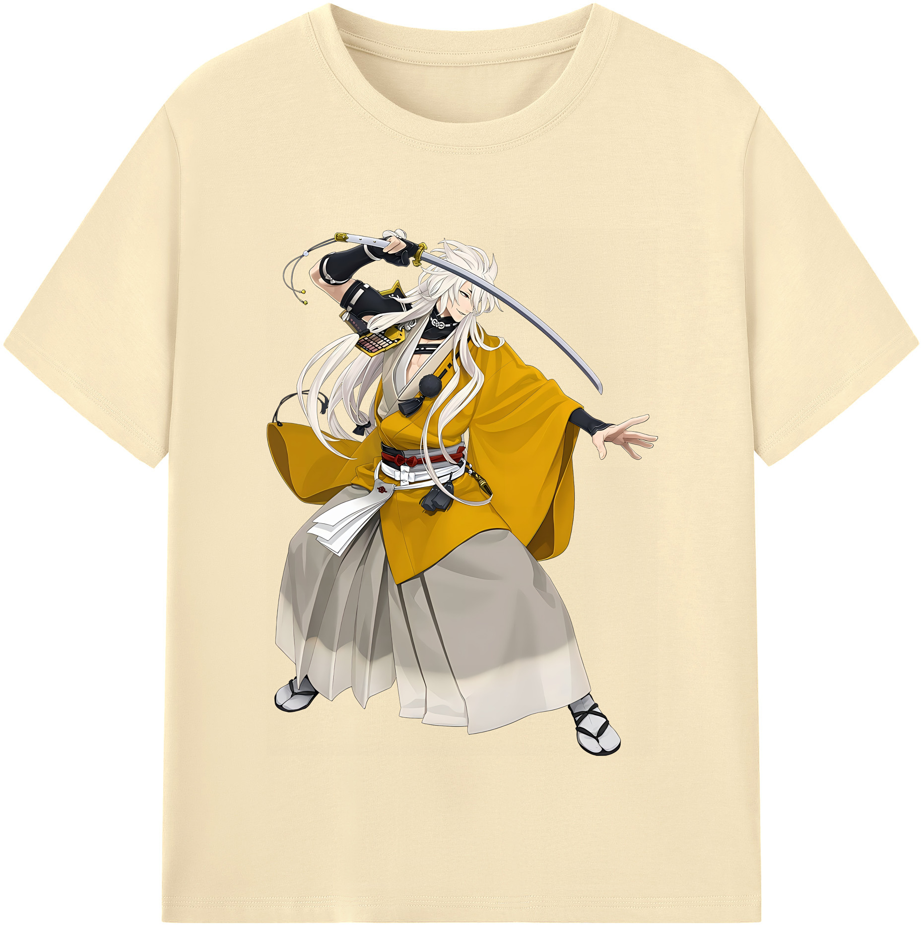 （画像用） 刀剣乱舞 Touken Ranbu 綿100％半袖Tシャツ（フロントプリント）
