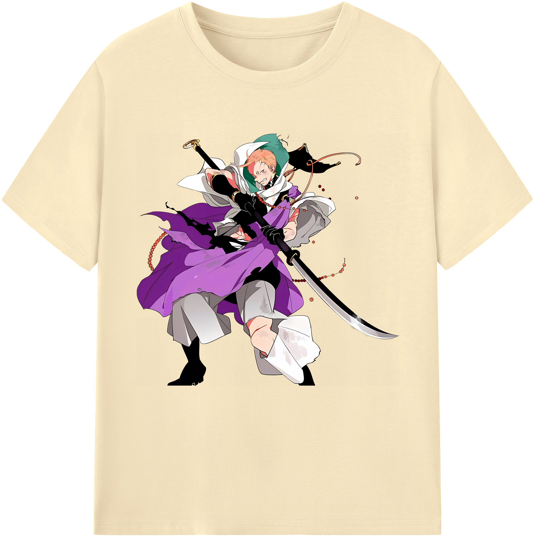 （画像用） 刀剣乱舞 Touken Ranbu 綿100％半袖Tシャツ（フロントプリント）