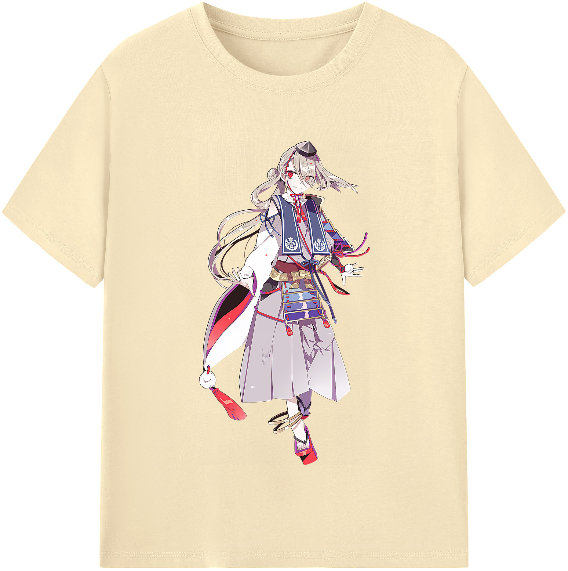 （画像用） 刀剣乱舞 Touken Ranbu 綿100％半袖Tシャツ（フロントプリント）