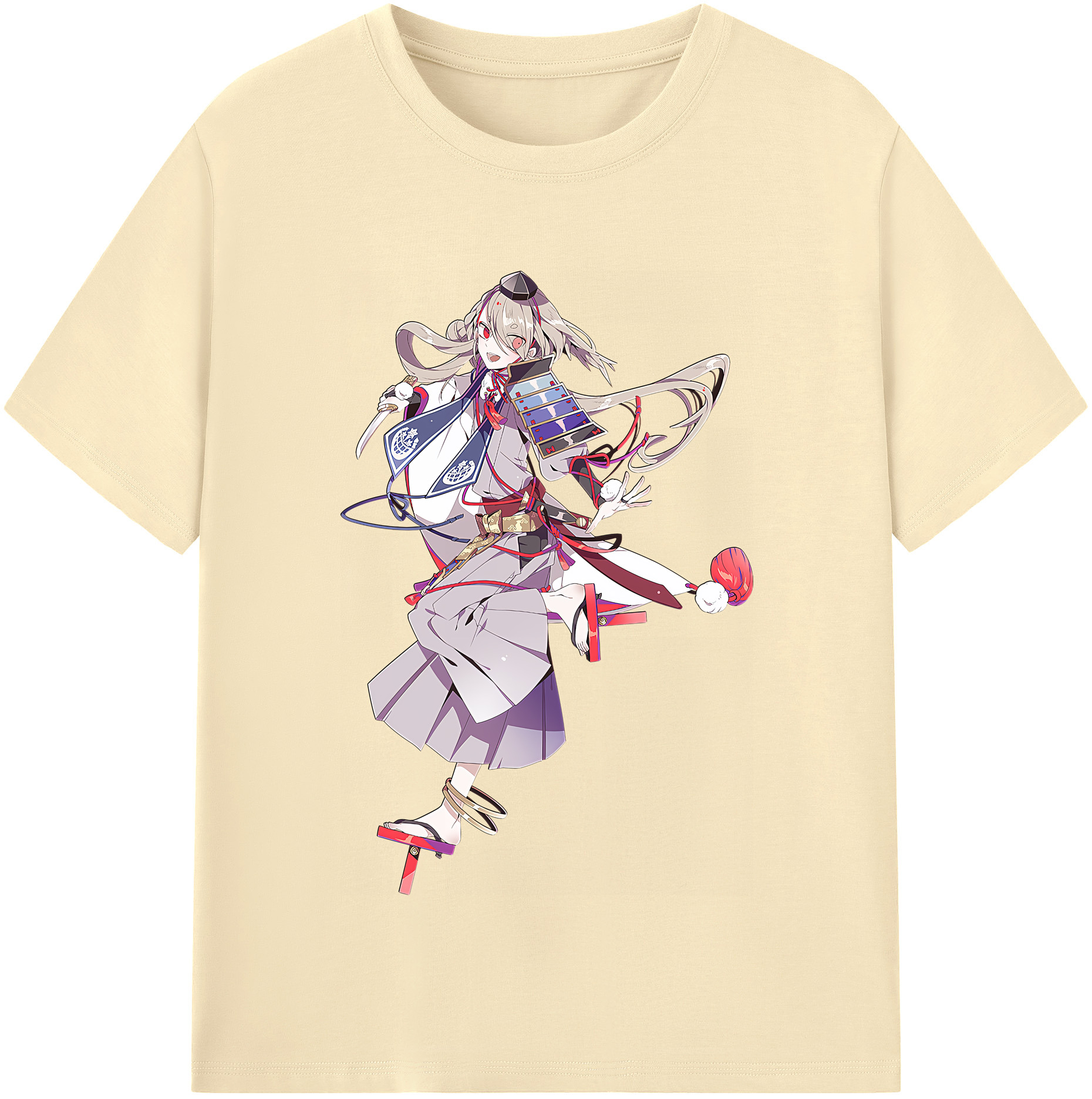 （画像用） 刀剣乱舞 Touken Ranbu 綿100％半袖Tシャツ（フロントプリント）