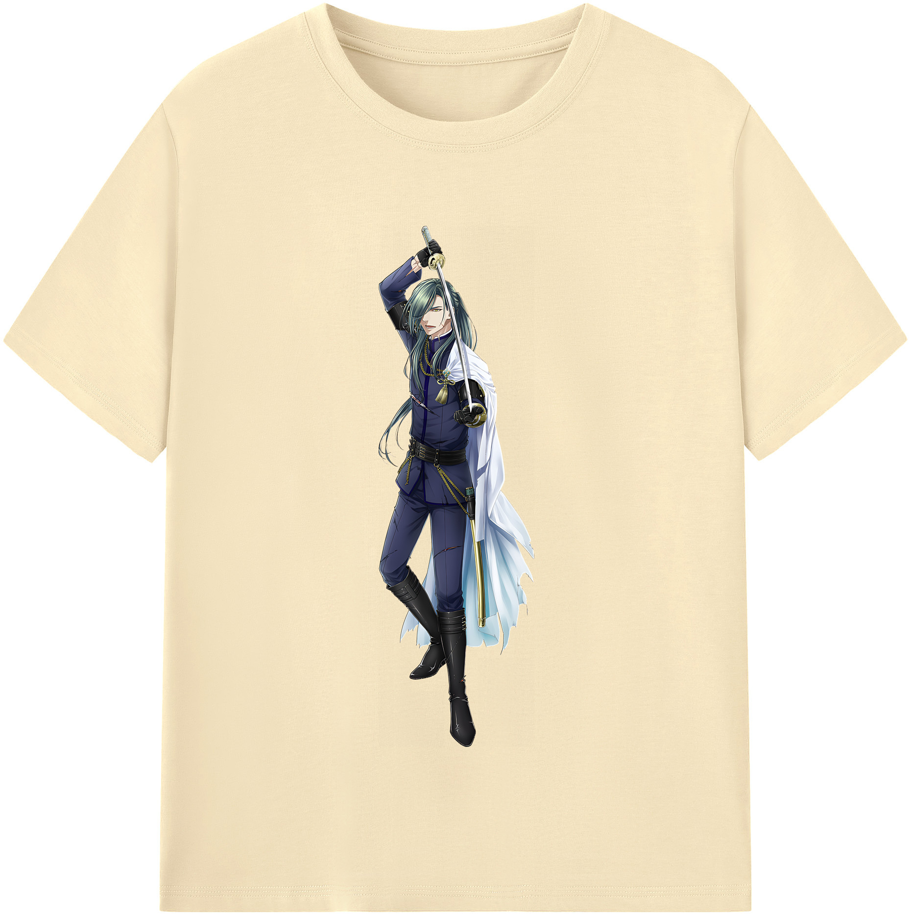 （画像用） 刀剣乱舞 Touken Ranbu 綿100％半袖Tシャツ（フロントプリント）