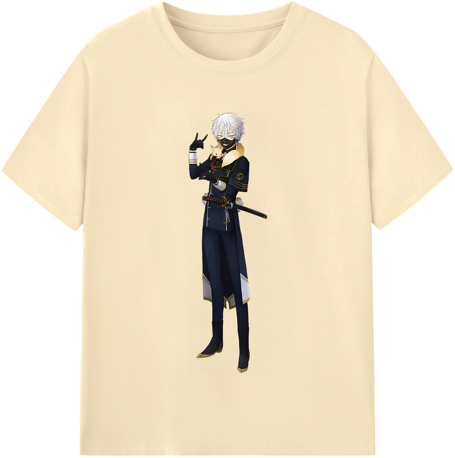 （画像用） 刀剣乱舞 Touken Ranbu 綿100％半袖Tシャツ（フロントプリント）