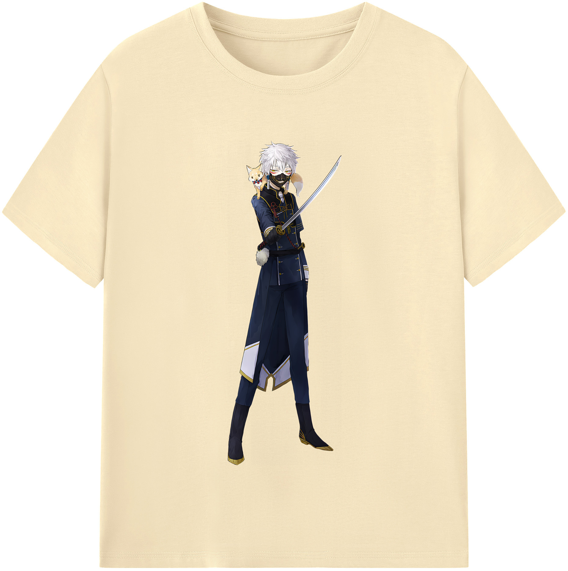 （画像用） 刀剣乱舞 Touken Ranbu 綿100％半袖Tシャツ（フロントプリント）