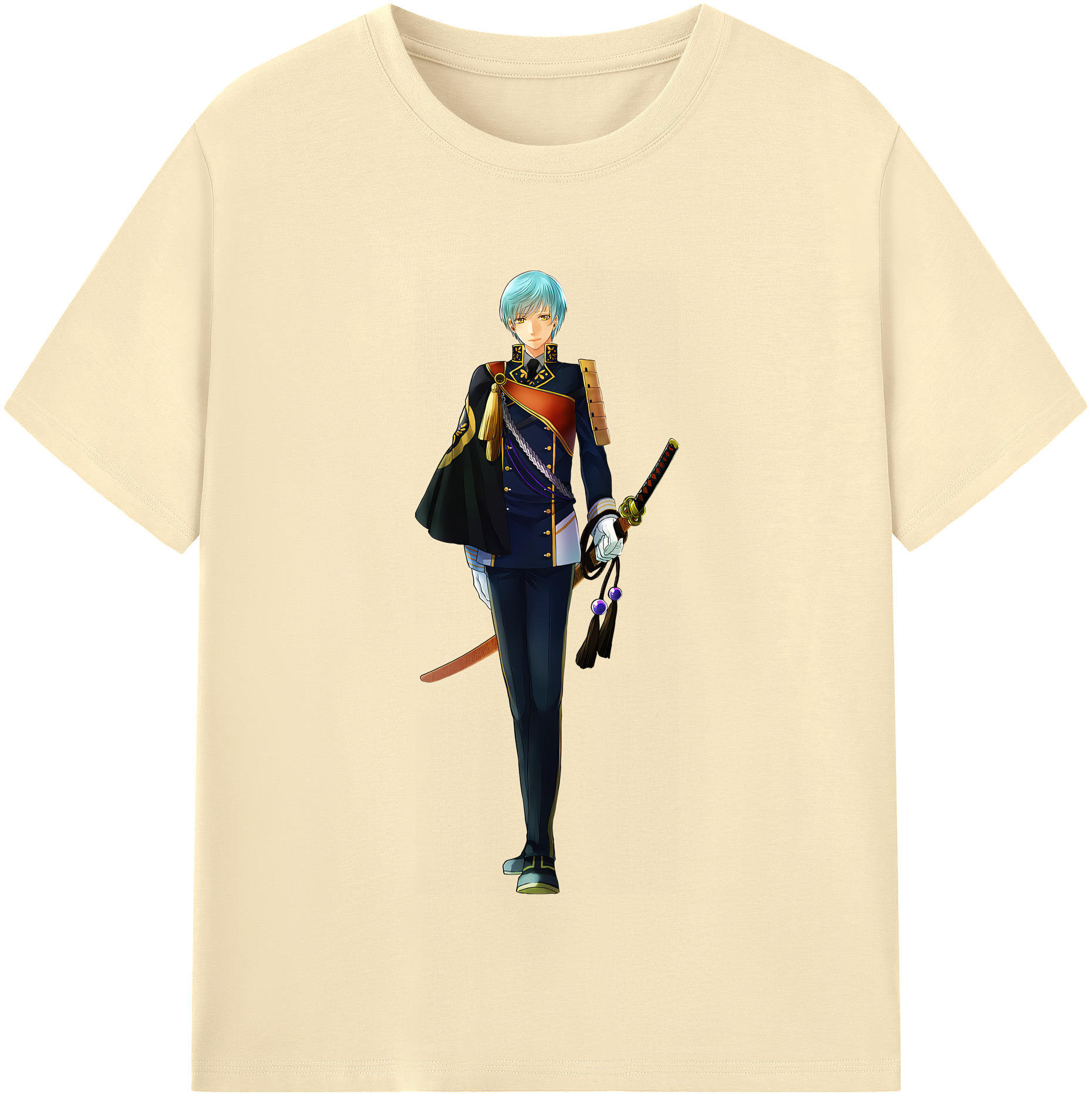 （画像用） 刀剣乱舞 Touken Ranbu 綿100％半袖Tシャツ（フロントプリント）