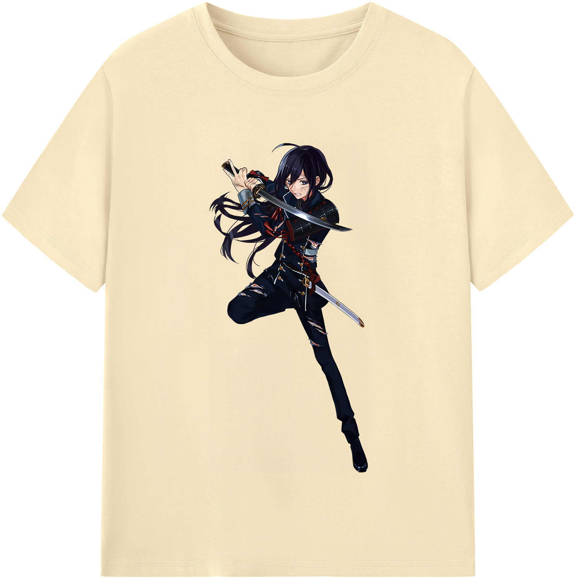 （画像用） 刀剣乱舞 Touken Ranbu 綿100％半袖Tシャツ（フロントプリント）