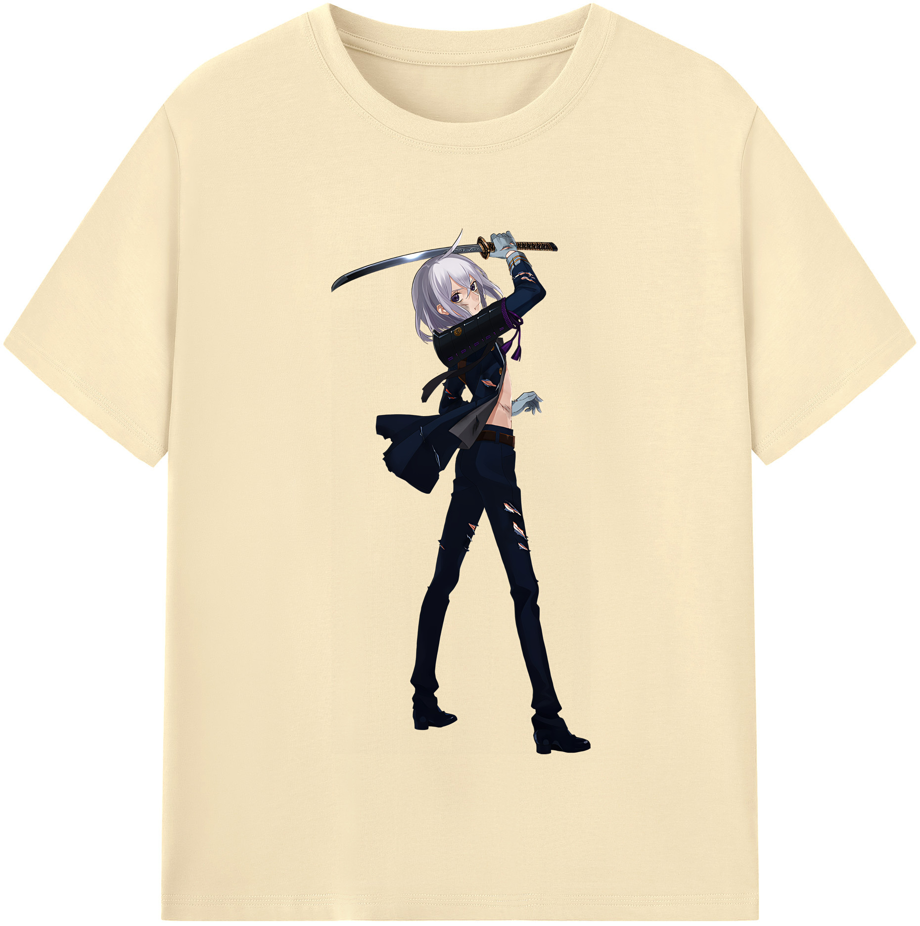 （画像用） 刀剣乱舞 Touken Ranbu 綿100％半袖Tシャツ（フロントプリント）