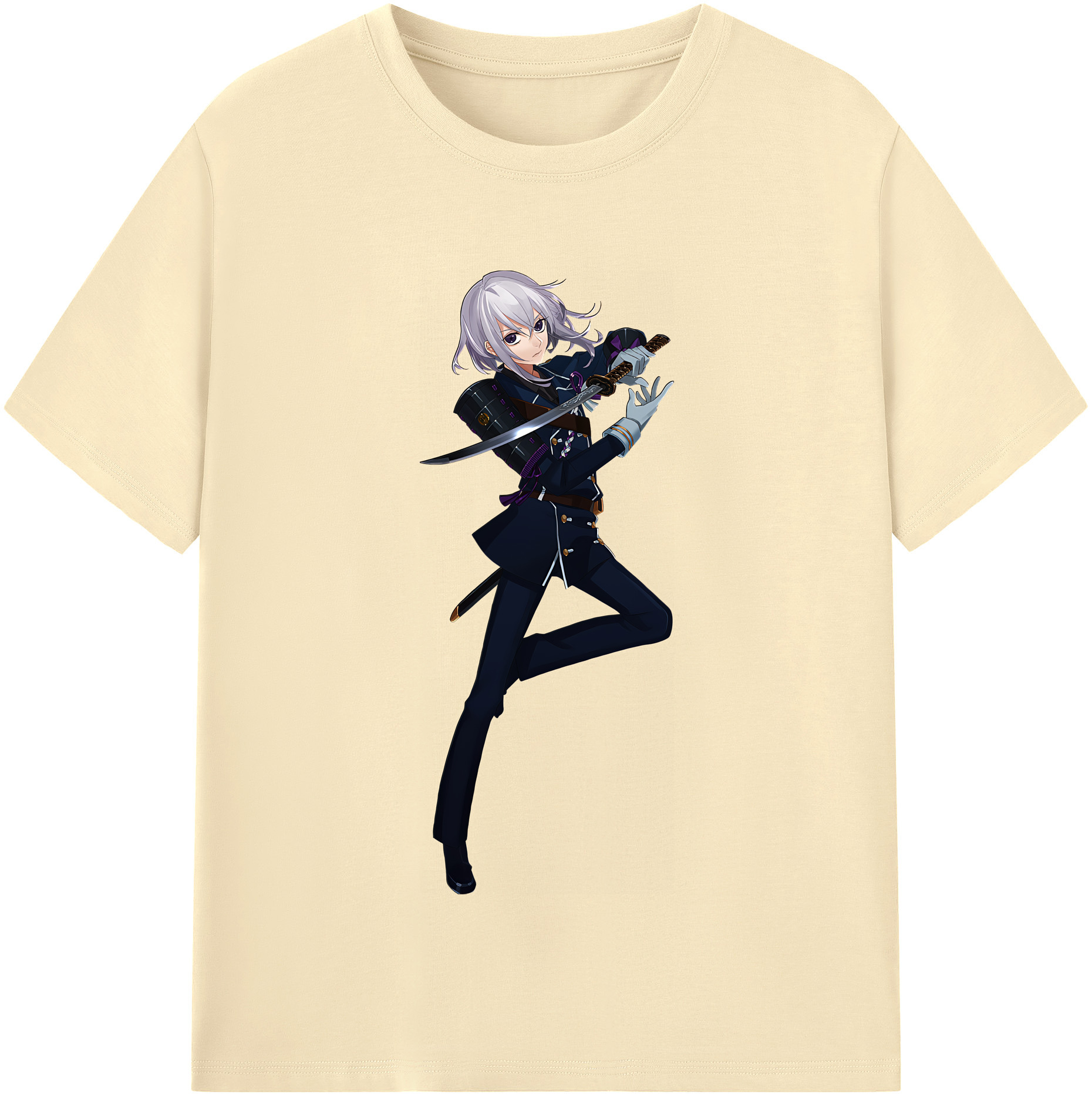 （画像用） 刀剣乱舞 Touken Ranbu 綿100％半袖Tシャツ（フロントプリント）