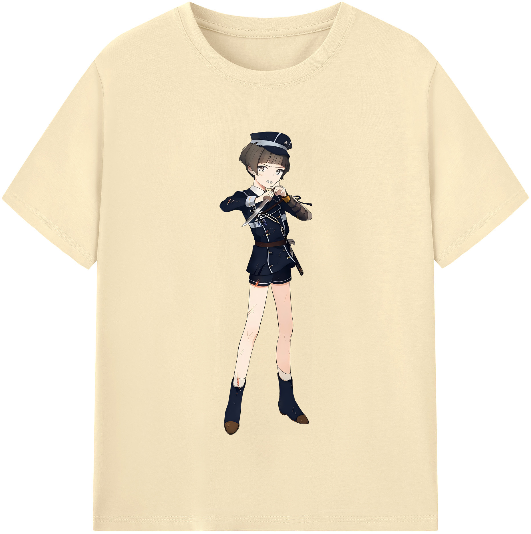 （画像用） 刀剣乱舞 Touken Ranbu 綿100％半袖Tシャツ（フロントプリント）
