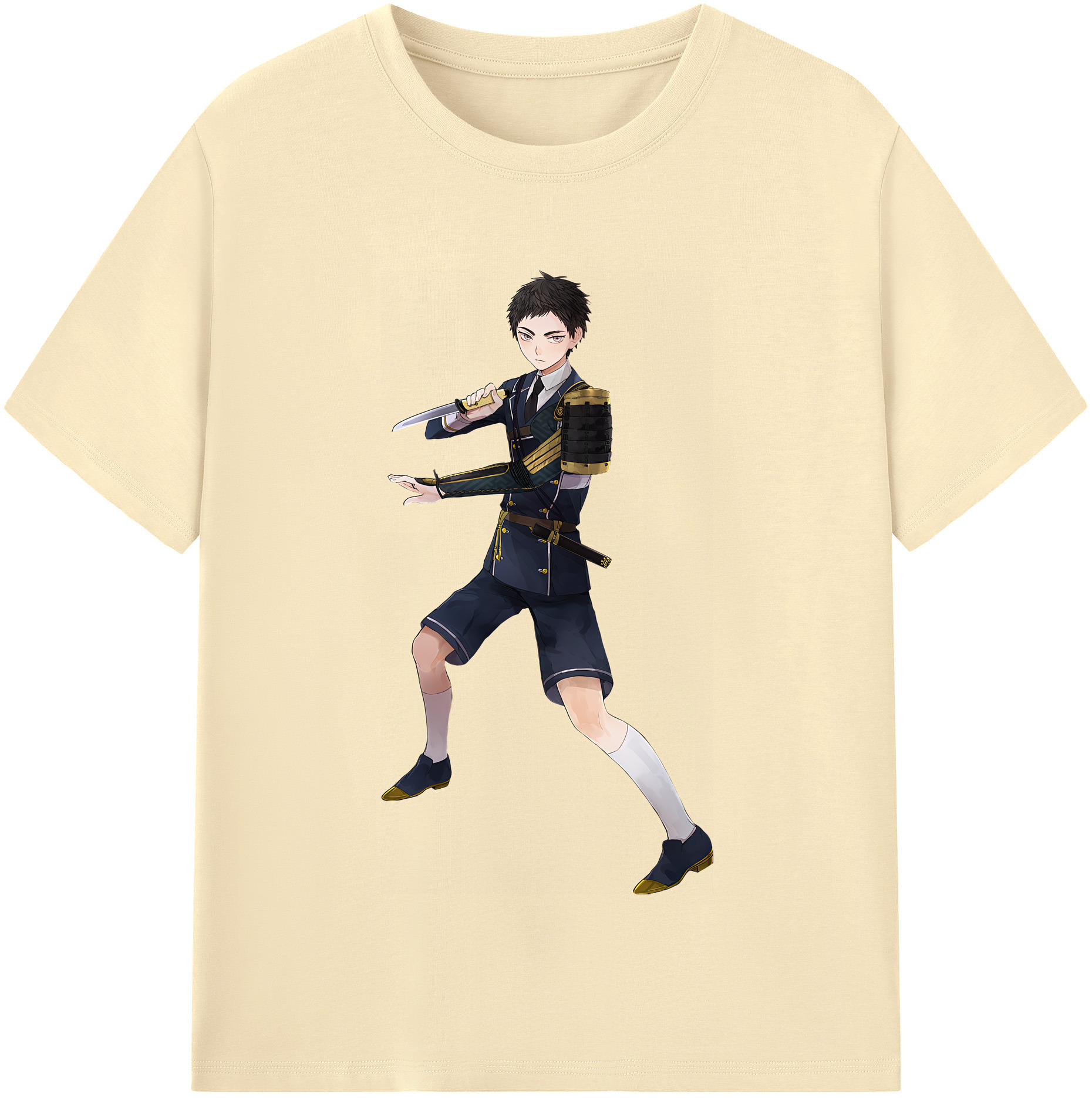 （画像用） 刀剣乱舞 Touken Ranbu 綿100％半袖Tシャツ（フロントプリント）