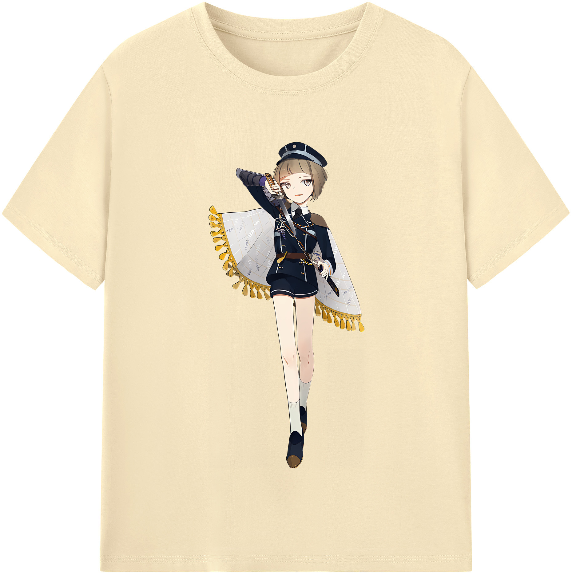 （画像用） 刀剣乱舞 Touken Ranbu 綿100％半袖Tシャツ（フロントプリント）