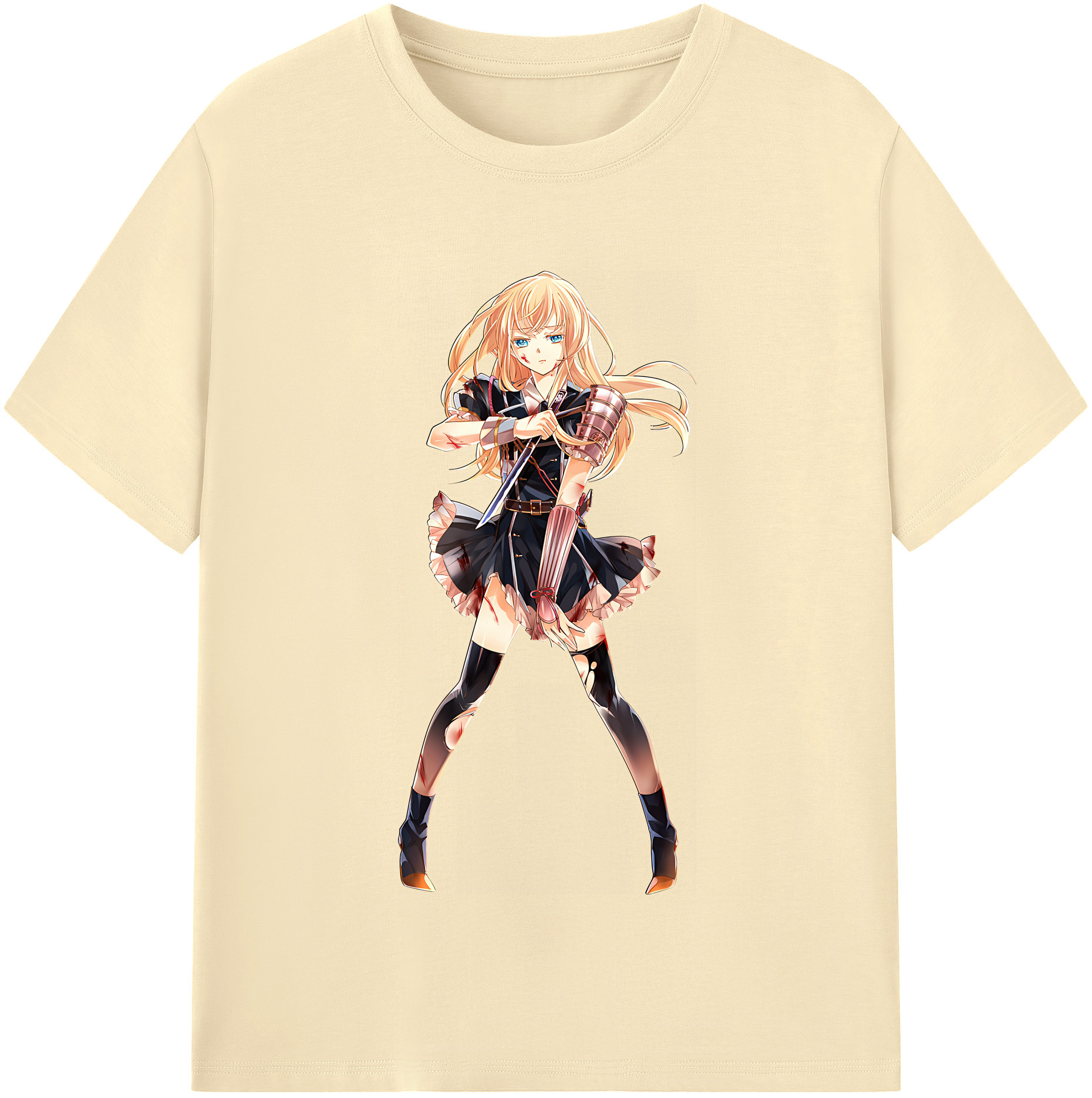 （画像用） 刀剣乱舞 Touken Ranbu 綿100％半袖Tシャツ（フロントプリント）