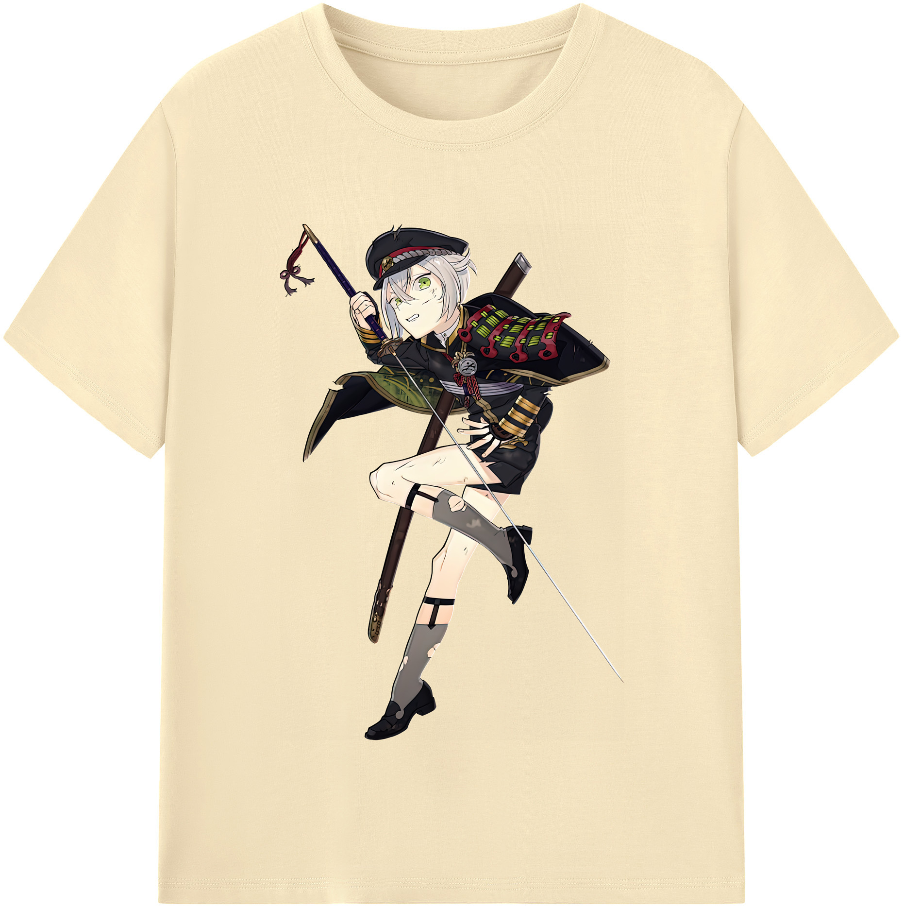 （画像用） 刀剣乱舞 Touken Ranbu 綿100％半袖Tシャツ（フロントプリント）