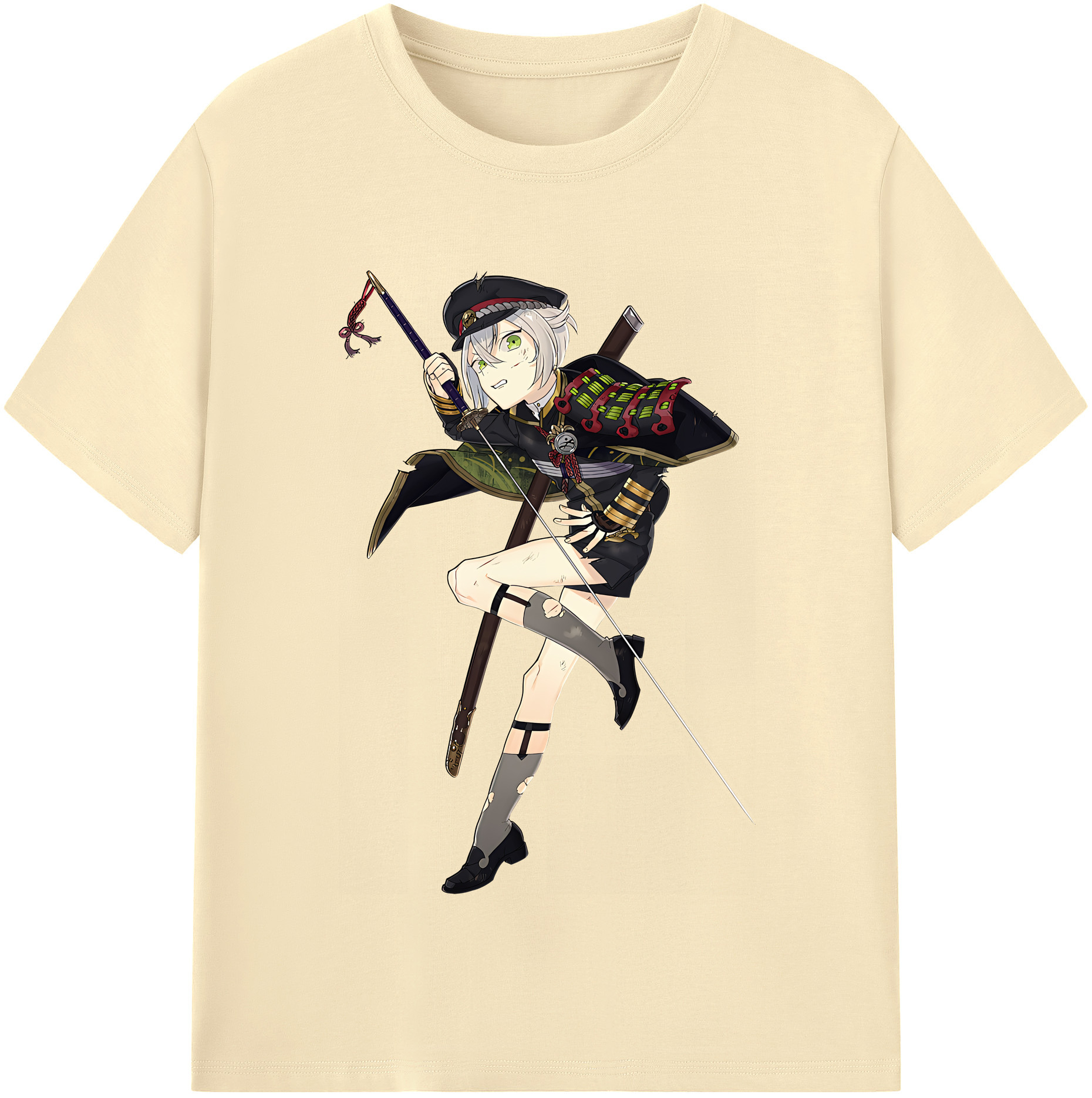 （画像用） 刀剣乱舞 Touken Ranbu 綿100％半袖Tシャツ（フロントプリント）