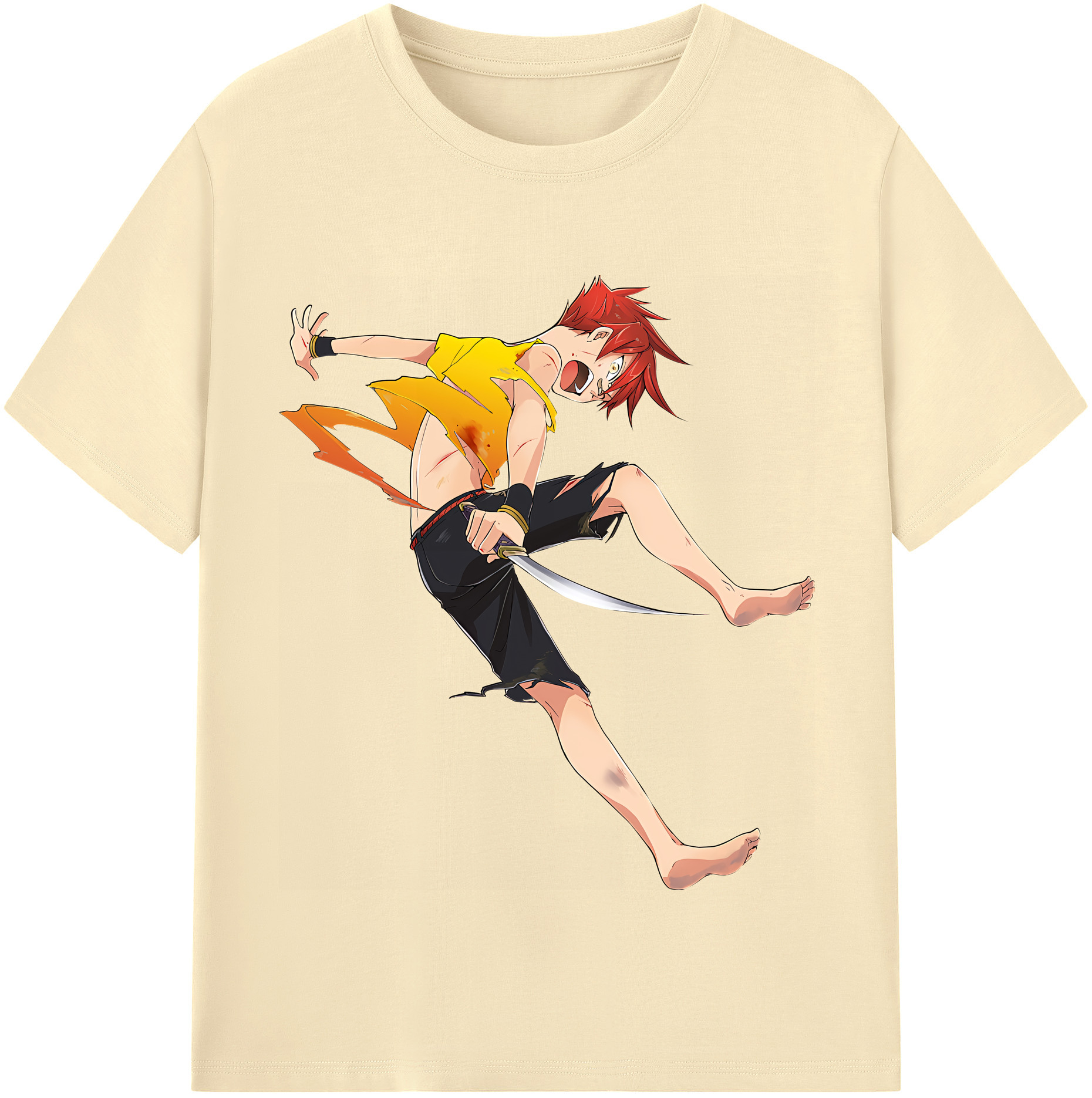 （画像用） 刀剣乱舞 Touken Ranbu 綿100％半袖Tシャツ（フロントプリント）