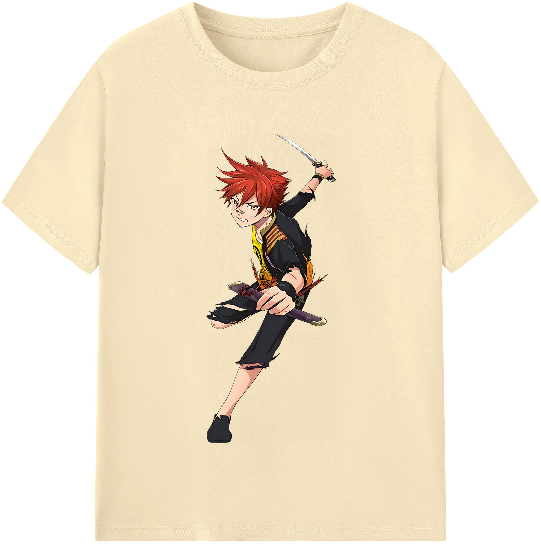 （画像用） 刀剣乱舞 Touken Ranbu 綿100％半袖Tシャツ（フロントプリント）