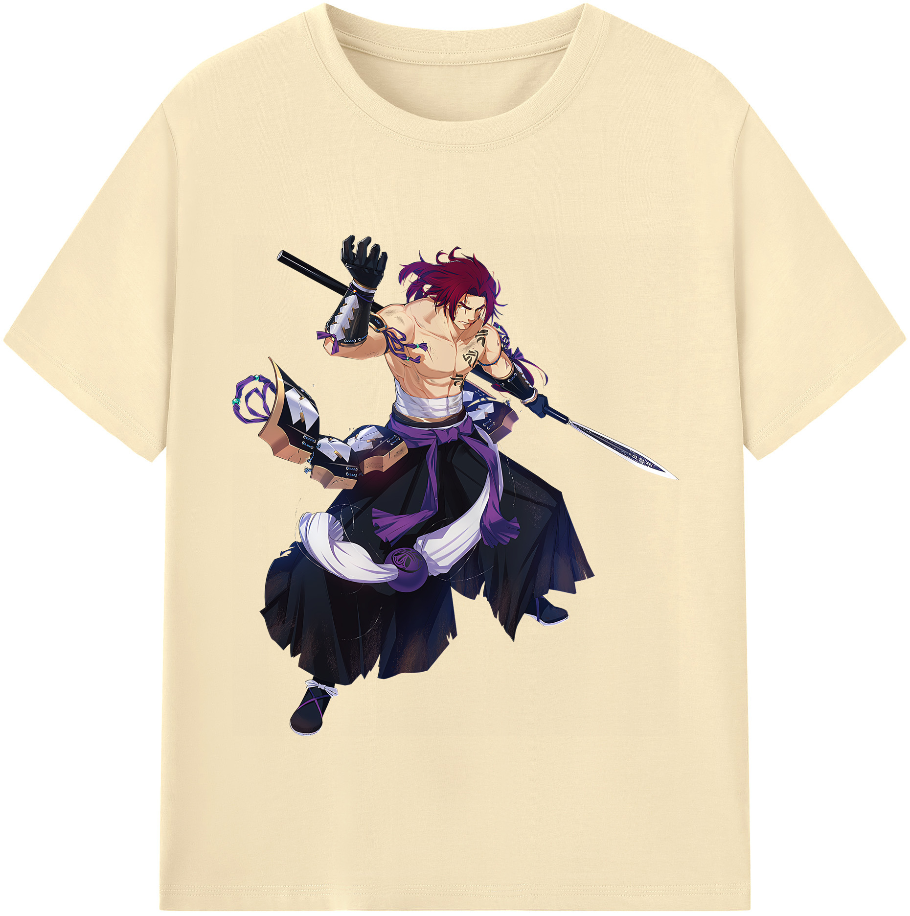 （画像用） 刀剣乱舞 Touken Ranbu 綿100％半袖Tシャツ（フロントプリント）