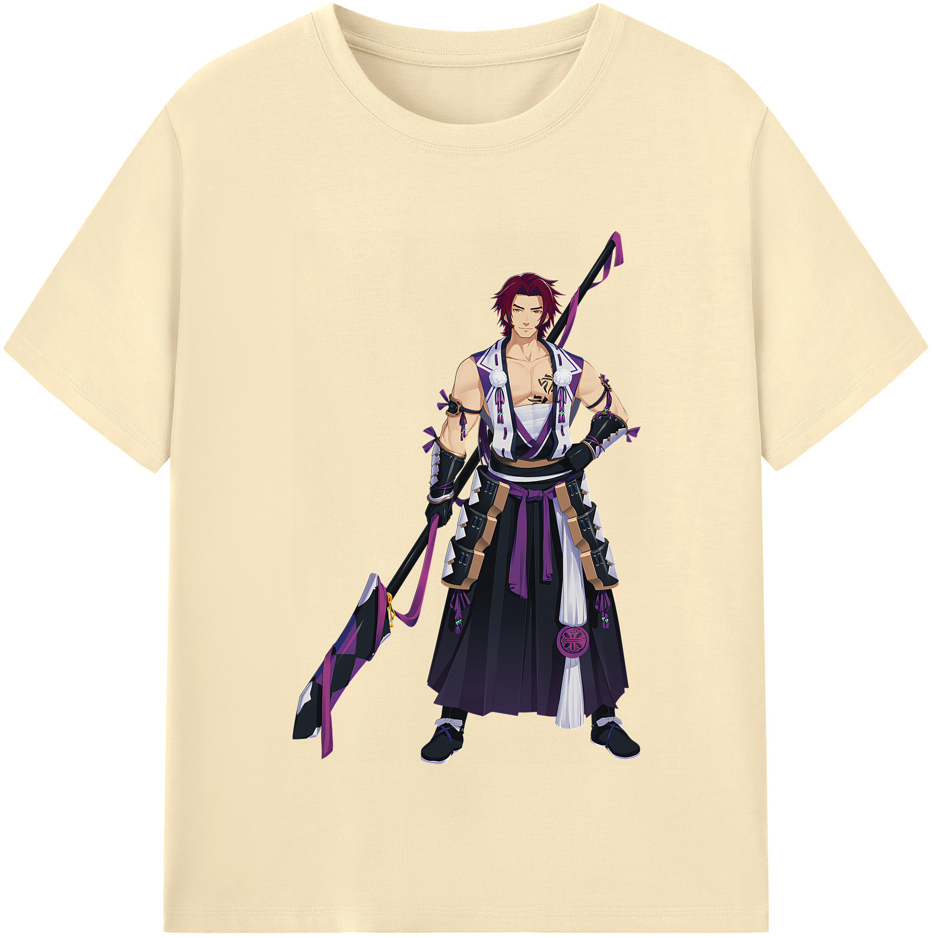 （画像用） 刀剣乱舞 Touken Ranbu 綿100％半袖Tシャツ（フロントプリント）