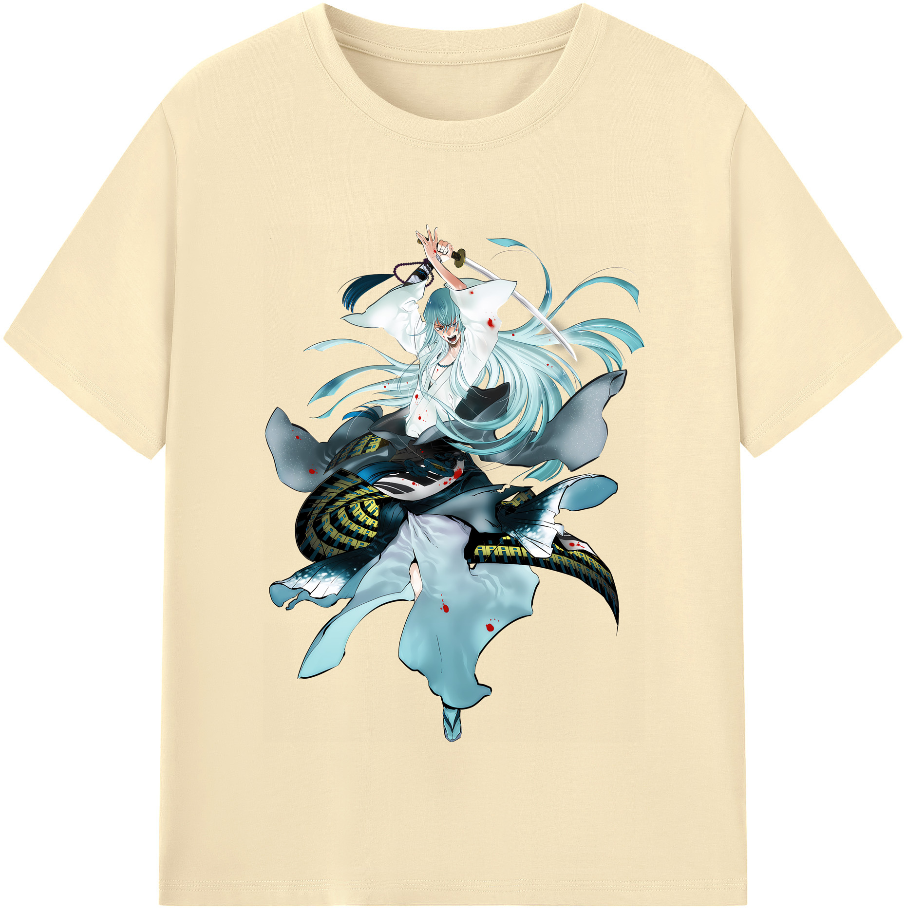 （画像用） 刀剣乱舞 Touken Ranbu 綿100％半袖Tシャツ（フロントプリント）