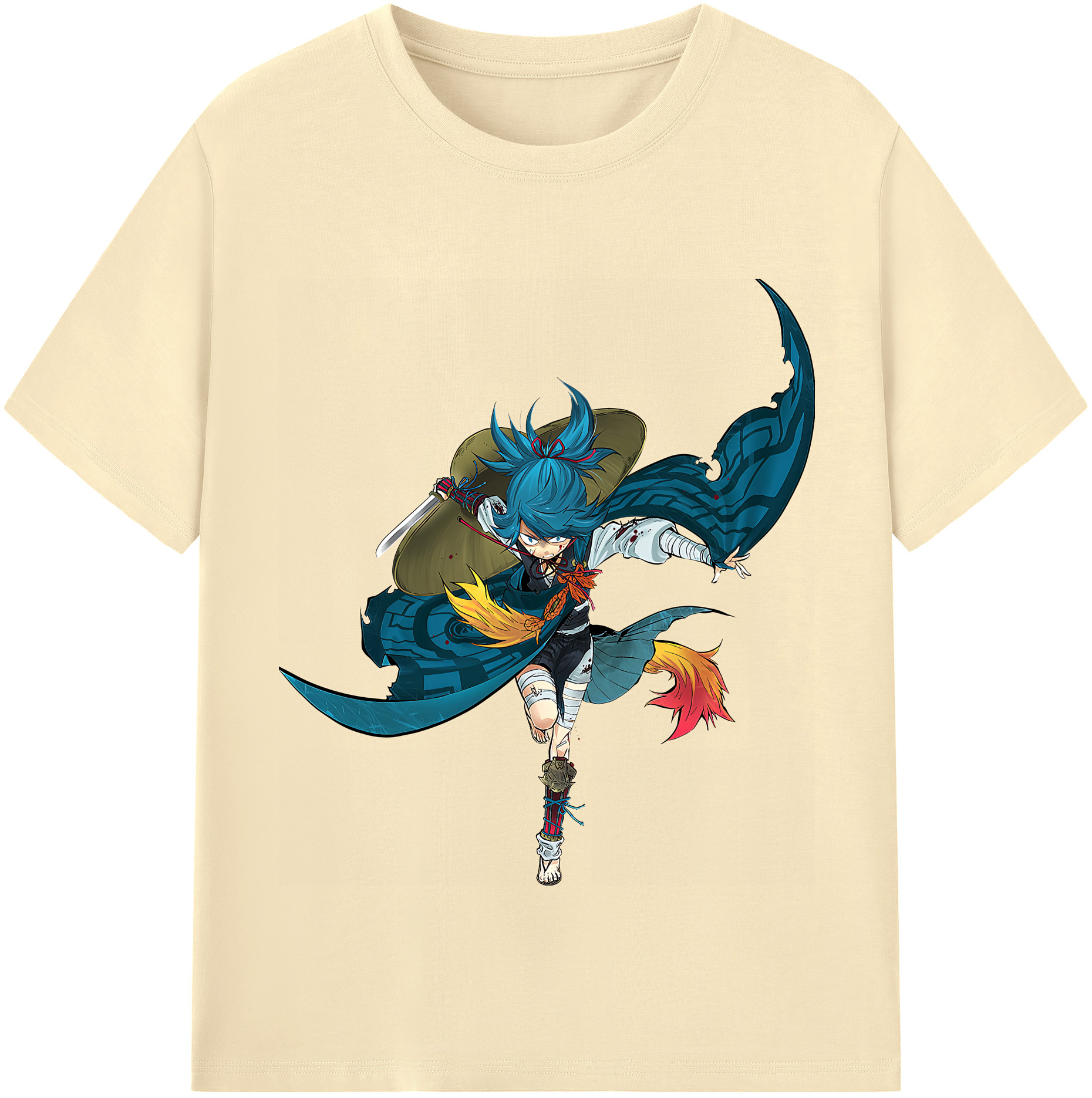 （画像用） 刀剣乱舞 Touken Ranbu 綿100％半袖Tシャツ（フロントプリント）