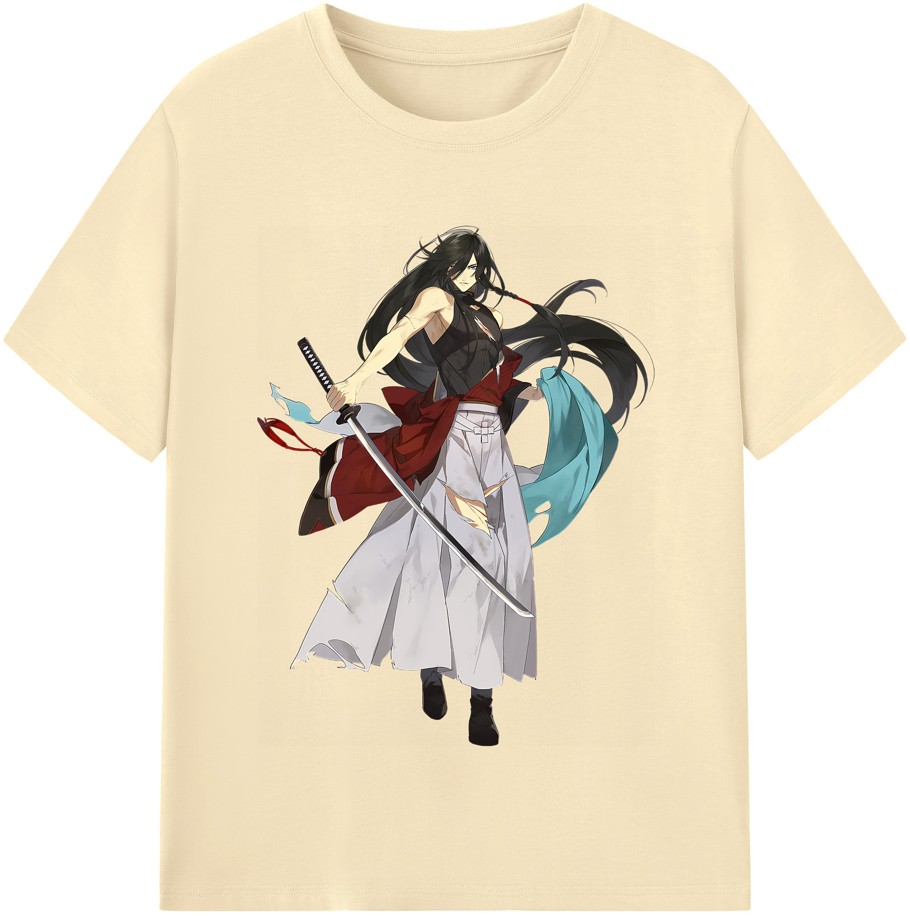 （画像用） 刀剣乱舞 Touken Ranbu 綿100％半袖Tシャツ（フロントプリント）