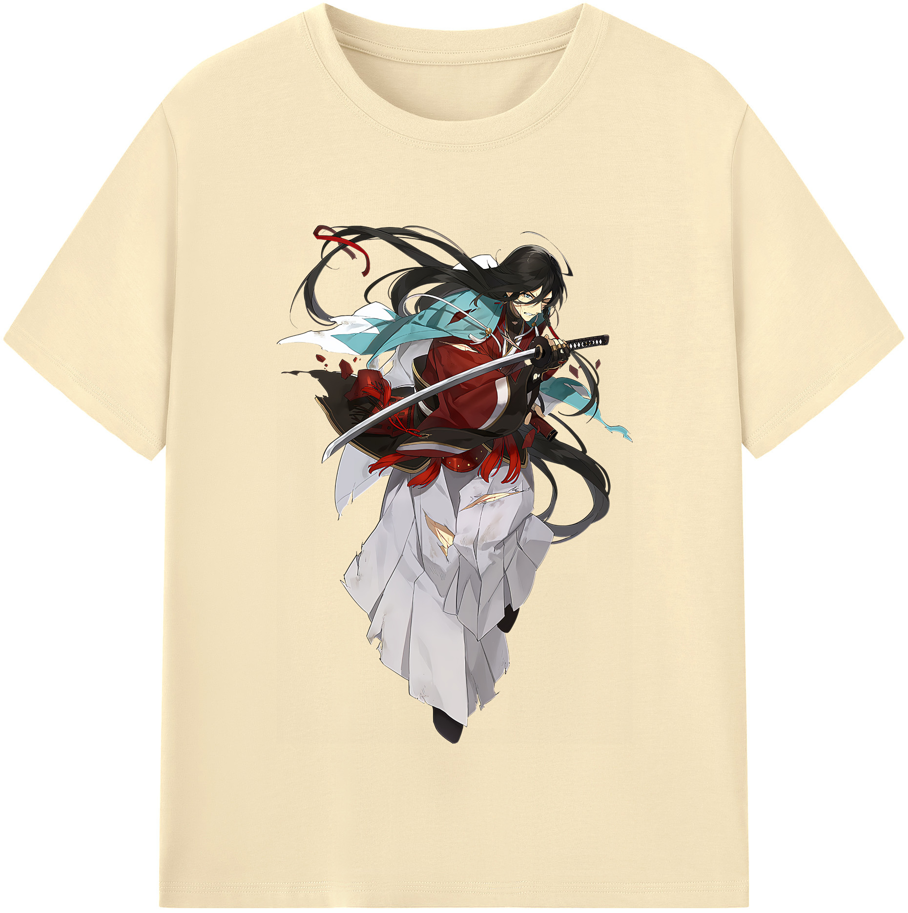 （画像用） 刀剣乱舞 Touken Ranbu 綿100％半袖Tシャツ（フロントプリント）