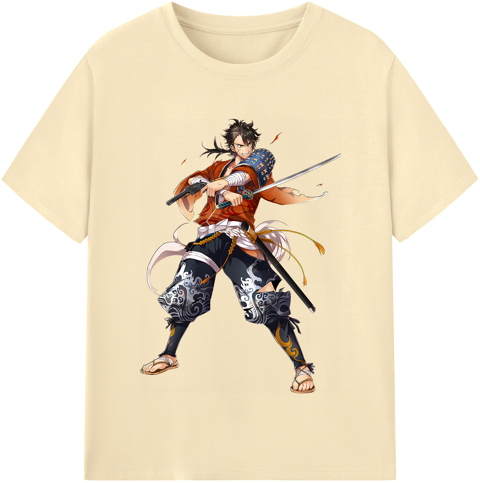 （画像用） 刀剣乱舞 Touken Ranbu 綿100％半袖Tシャツ（フロントプリント）