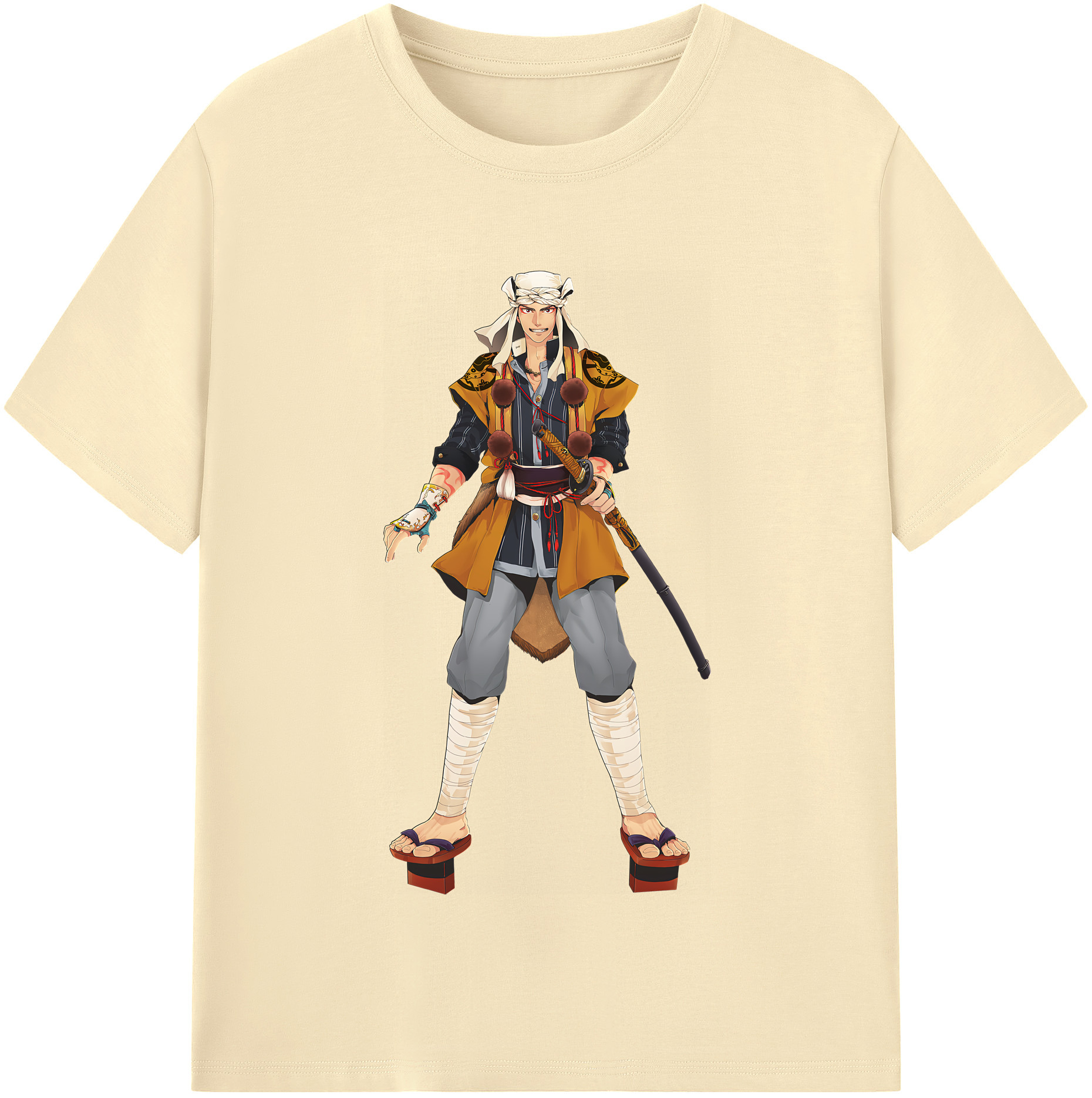 （画像用） 刀剣乱舞 Touken Ranbu 綿100％半袖Tシャツ（フロントプリント）