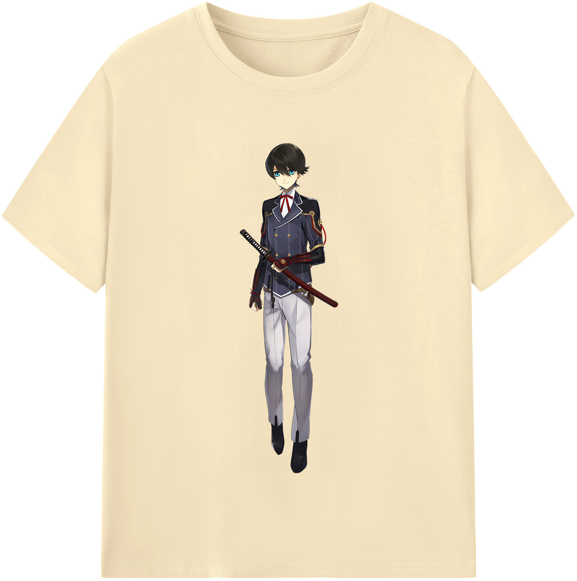（画像用） 刀剣乱舞 Touken Ranbu 綿100％半袖Tシャツ（フロントプリント）