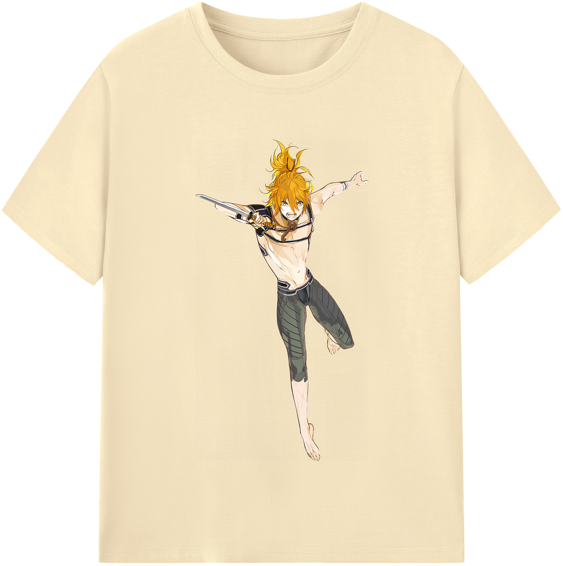 （画像用） 刀剣乱舞 Touken Ranbu 綿100％半袖Tシャツ（フロントプリント）