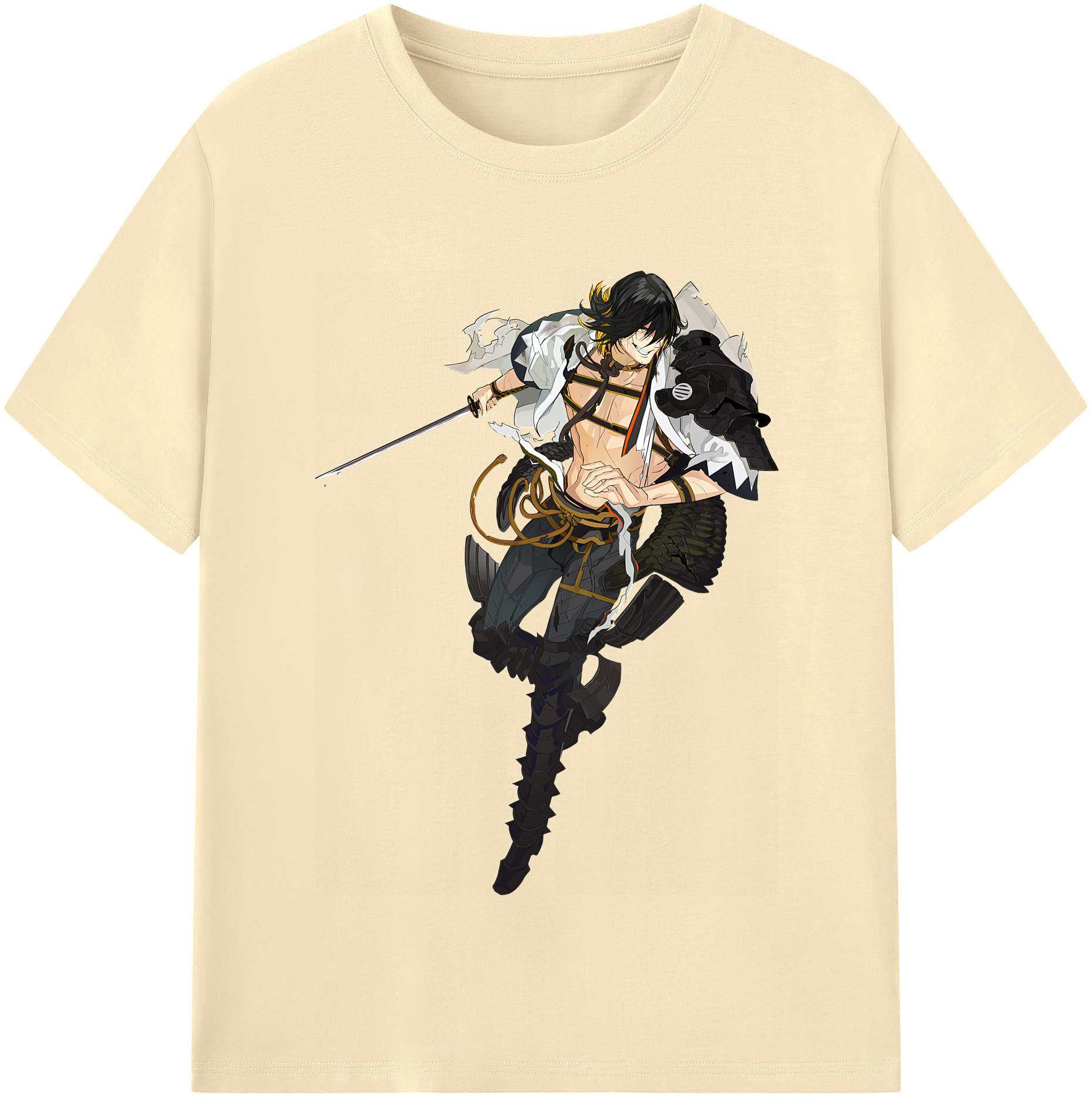 （画像用） 刀剣乱舞 Touken Ranbu 綿100％半袖Tシャツ（フロントプリント）
