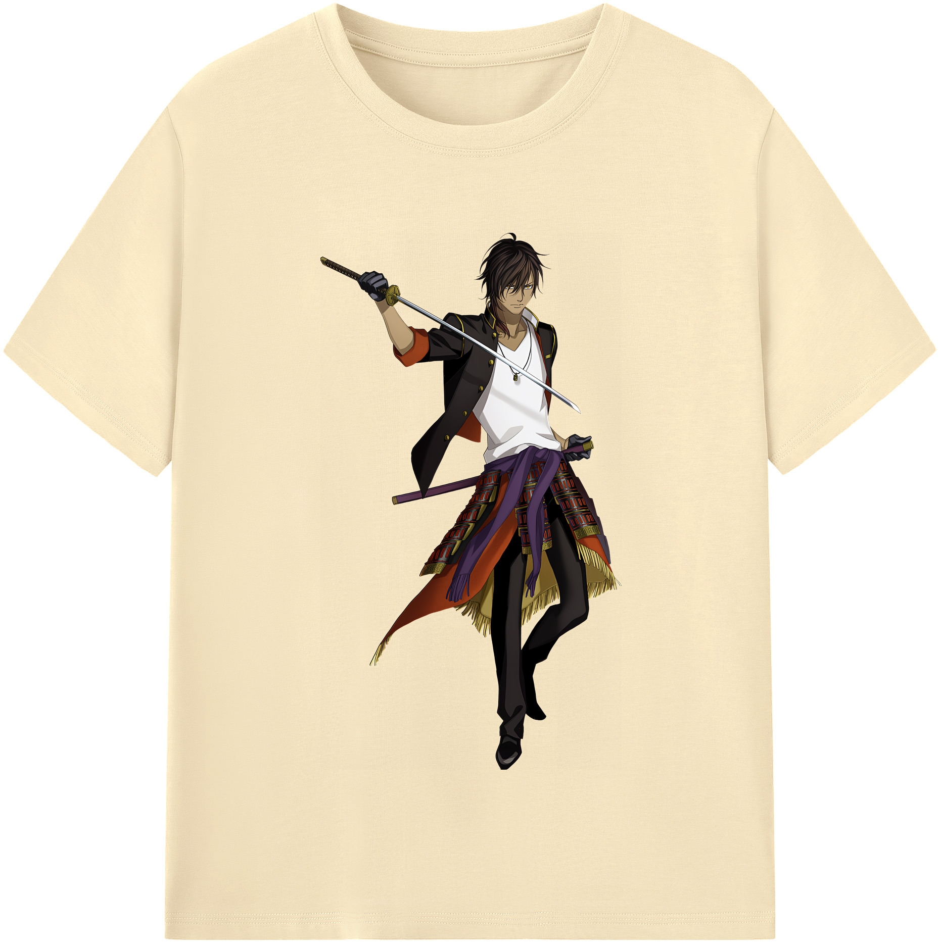 （画像用） 刀剣乱舞 Touken Ranbu 綿100％半袖Tシャツ（フロントプリント）