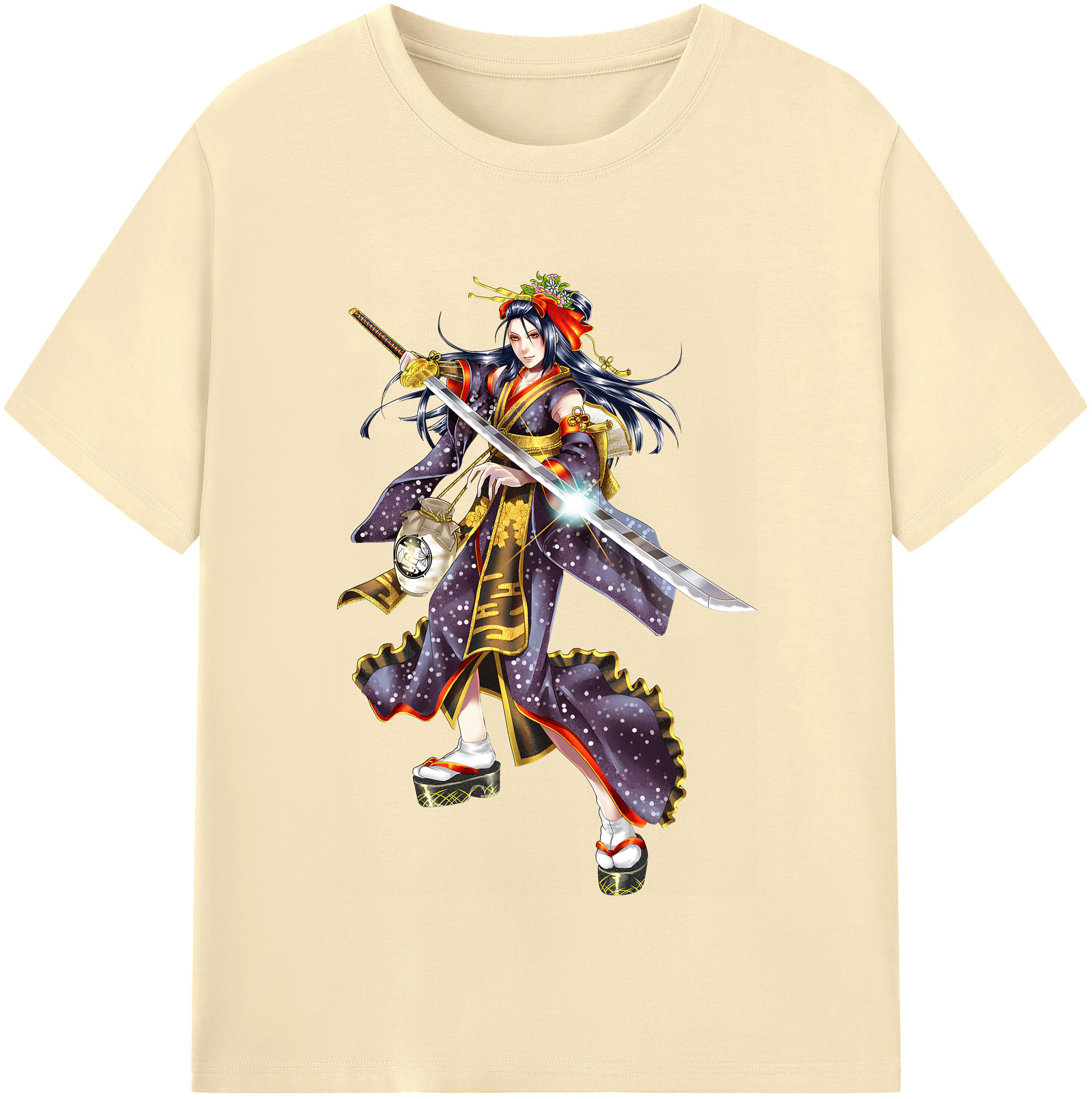 （画像用） 刀剣乱舞 Touken Ranbu 綿100％半袖Tシャツ（フロントプリント）