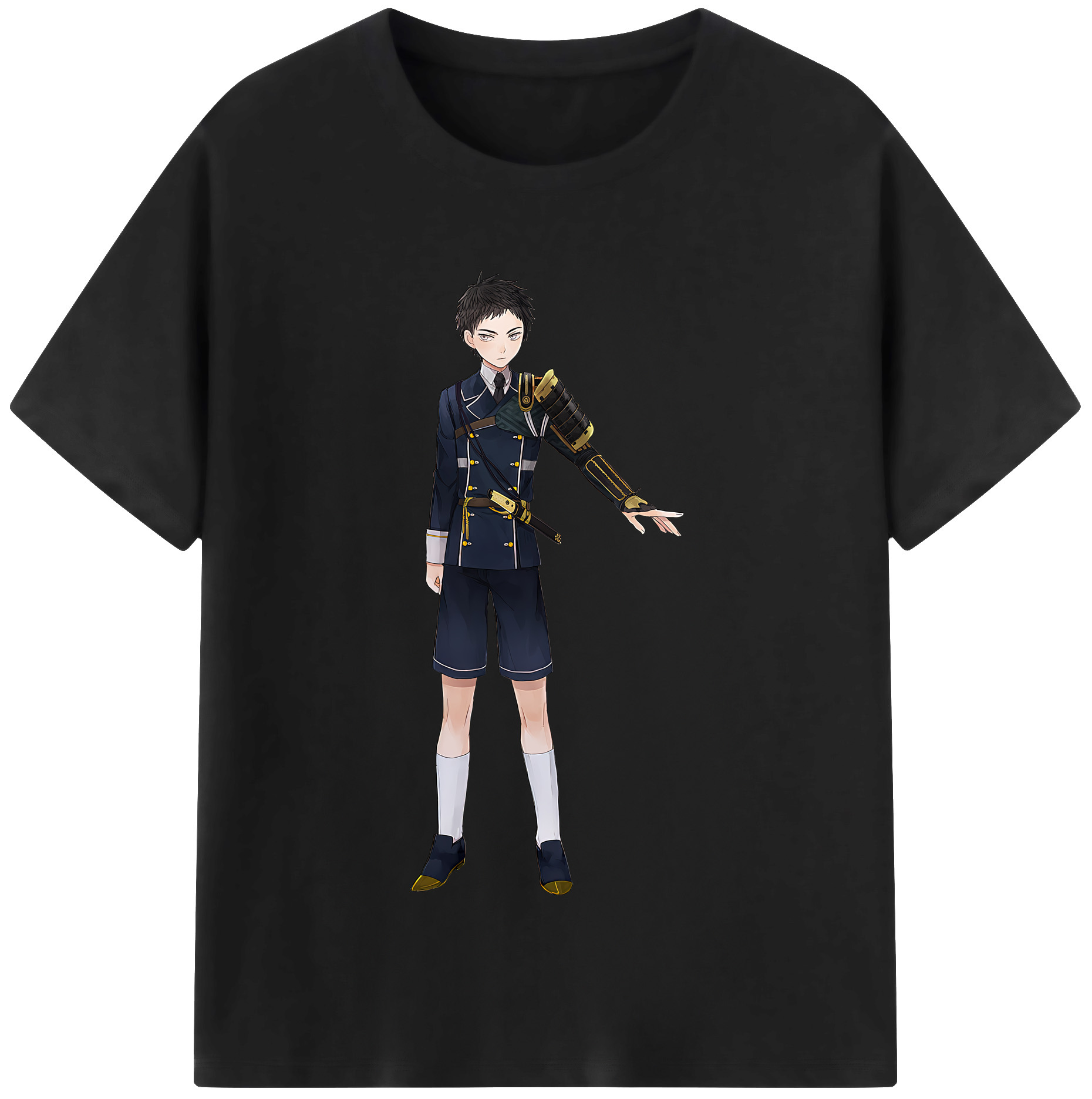 （画像用） 刀剣乱舞 Touken Ranbu 綿100％半袖Tシャツ（フロントプリント）