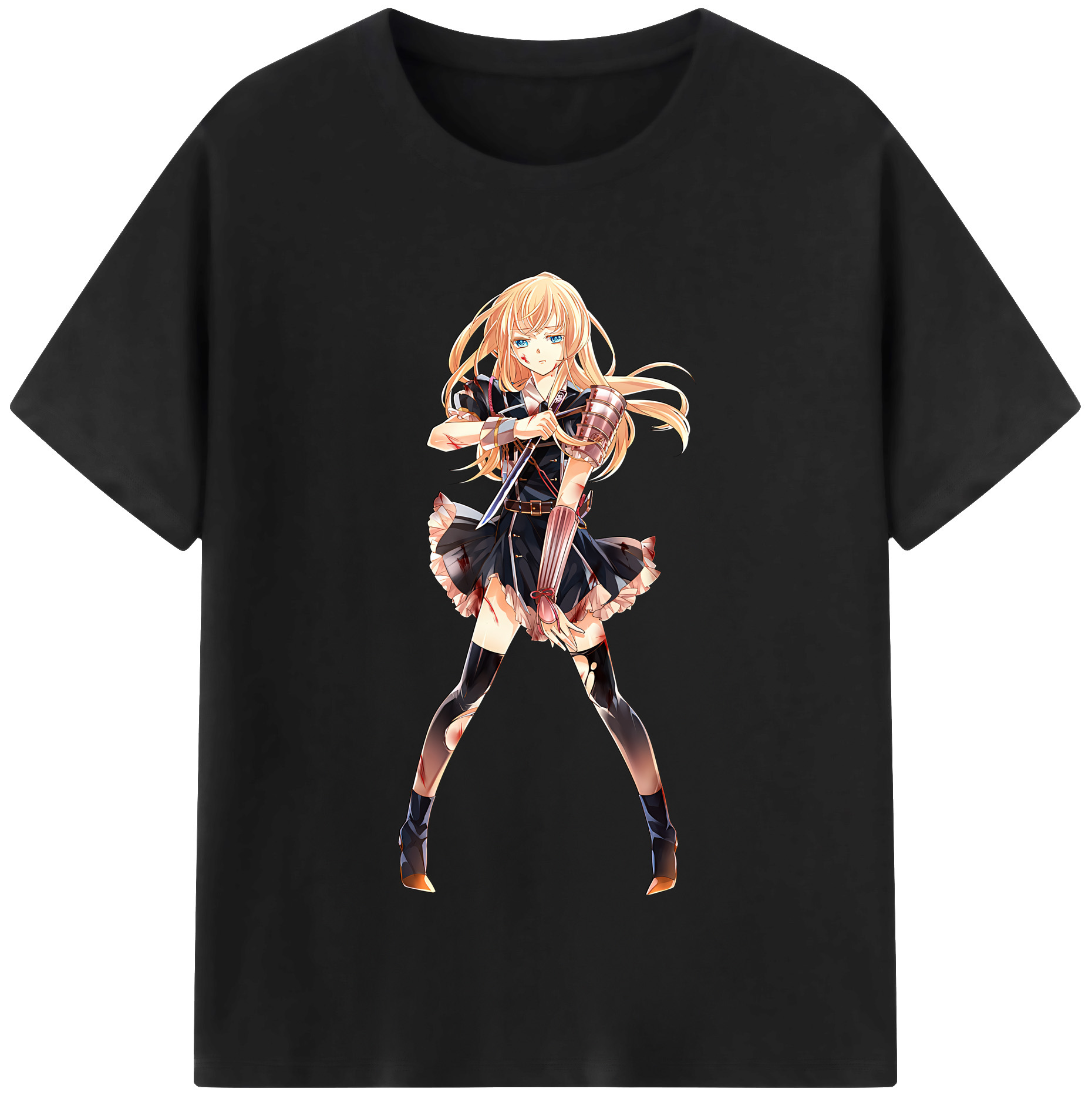 （画像用） 刀剣乱舞 Touken Ranbu 綿100％半袖Tシャツ（フロントプリント）