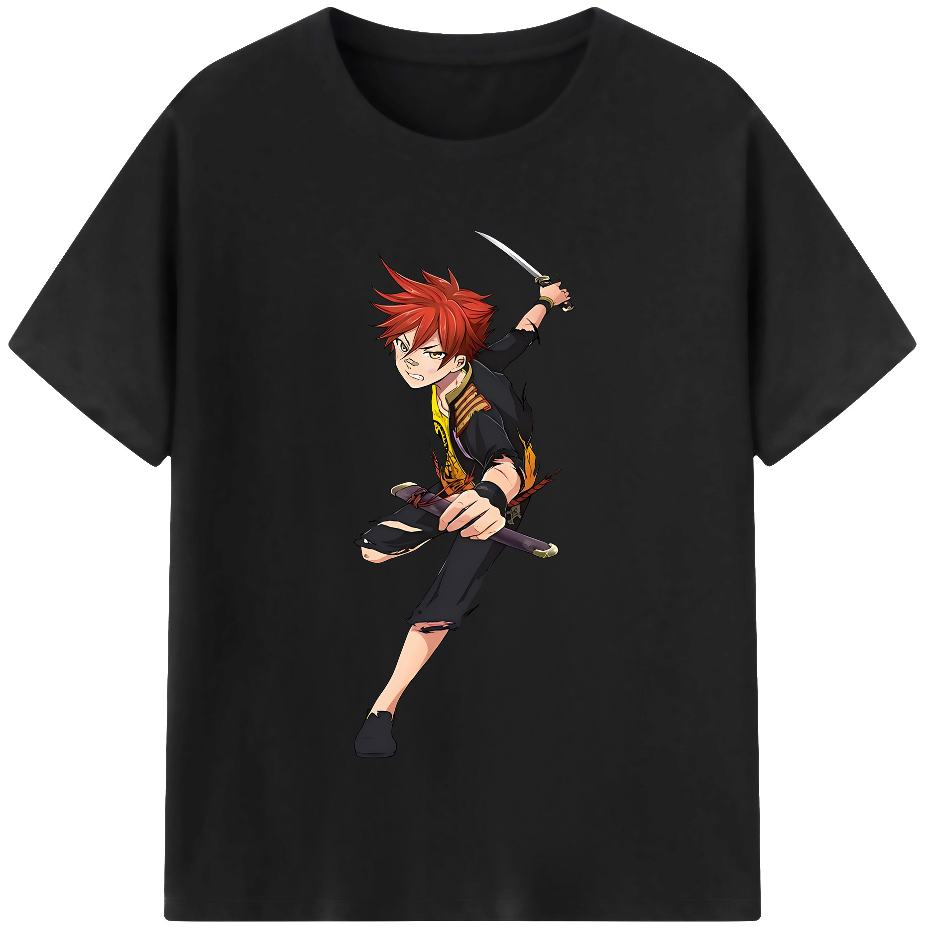 （画像用） 刀剣乱舞 Touken Ranbu 綿100％半袖Tシャツ（フロントプリント）