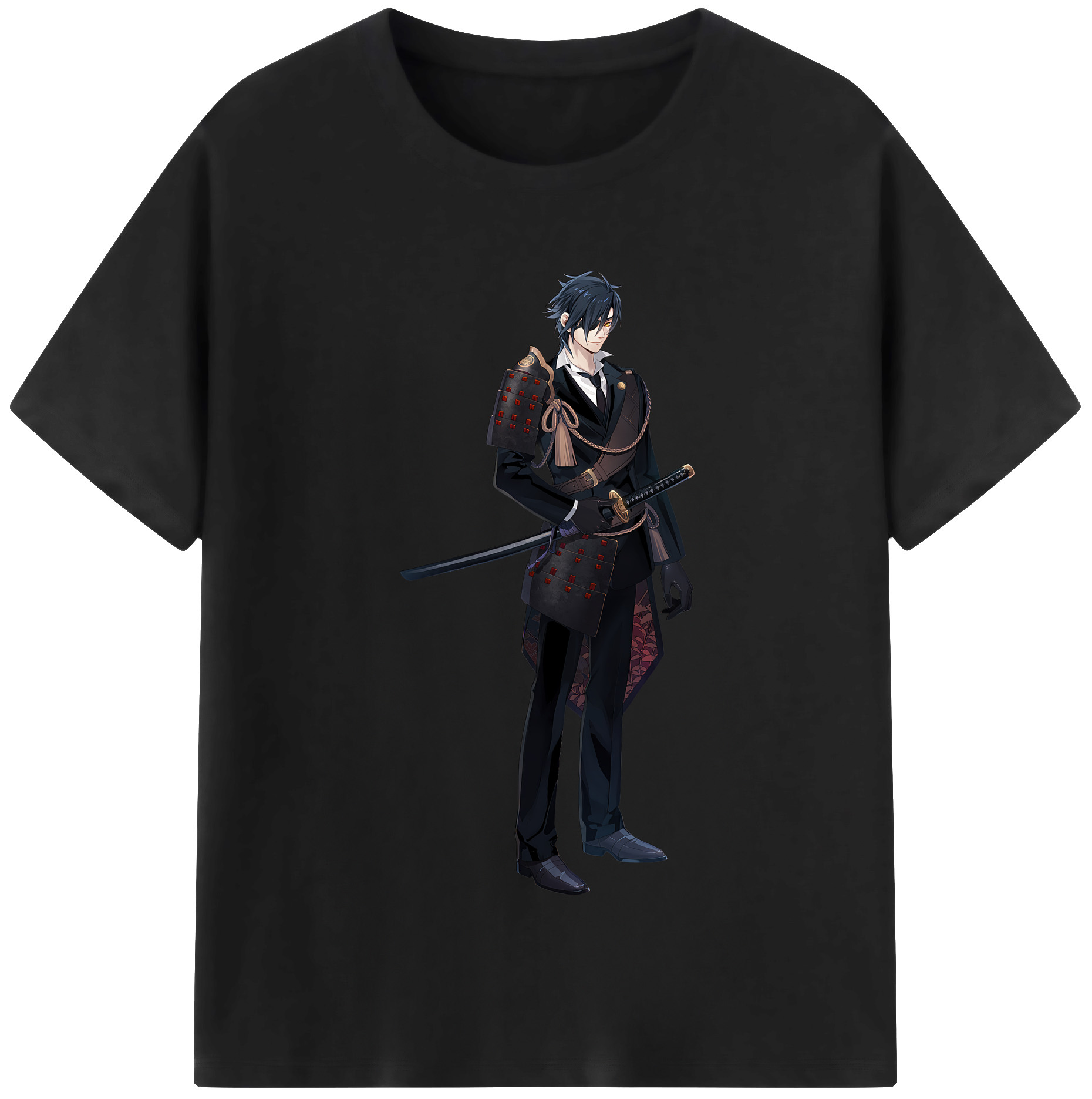 （画像用） 刀剣乱舞 Touken Ranbu 綿100％半袖Tシャツ（フロントプリント）